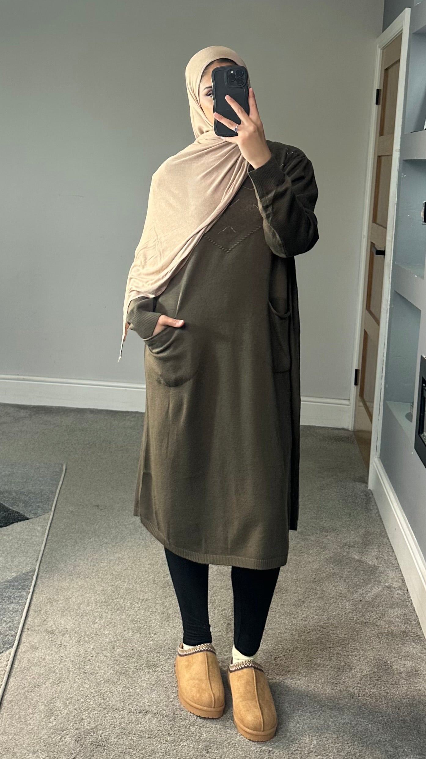 Leema soft knit pocket dress