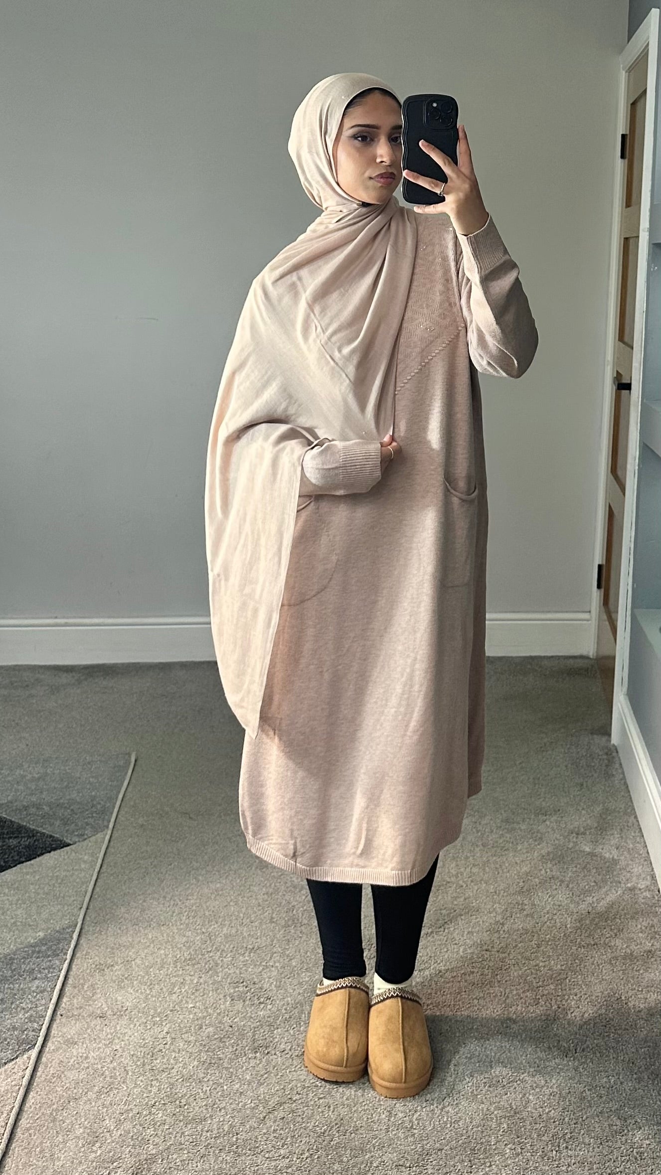 Leema soft knit pocket dress