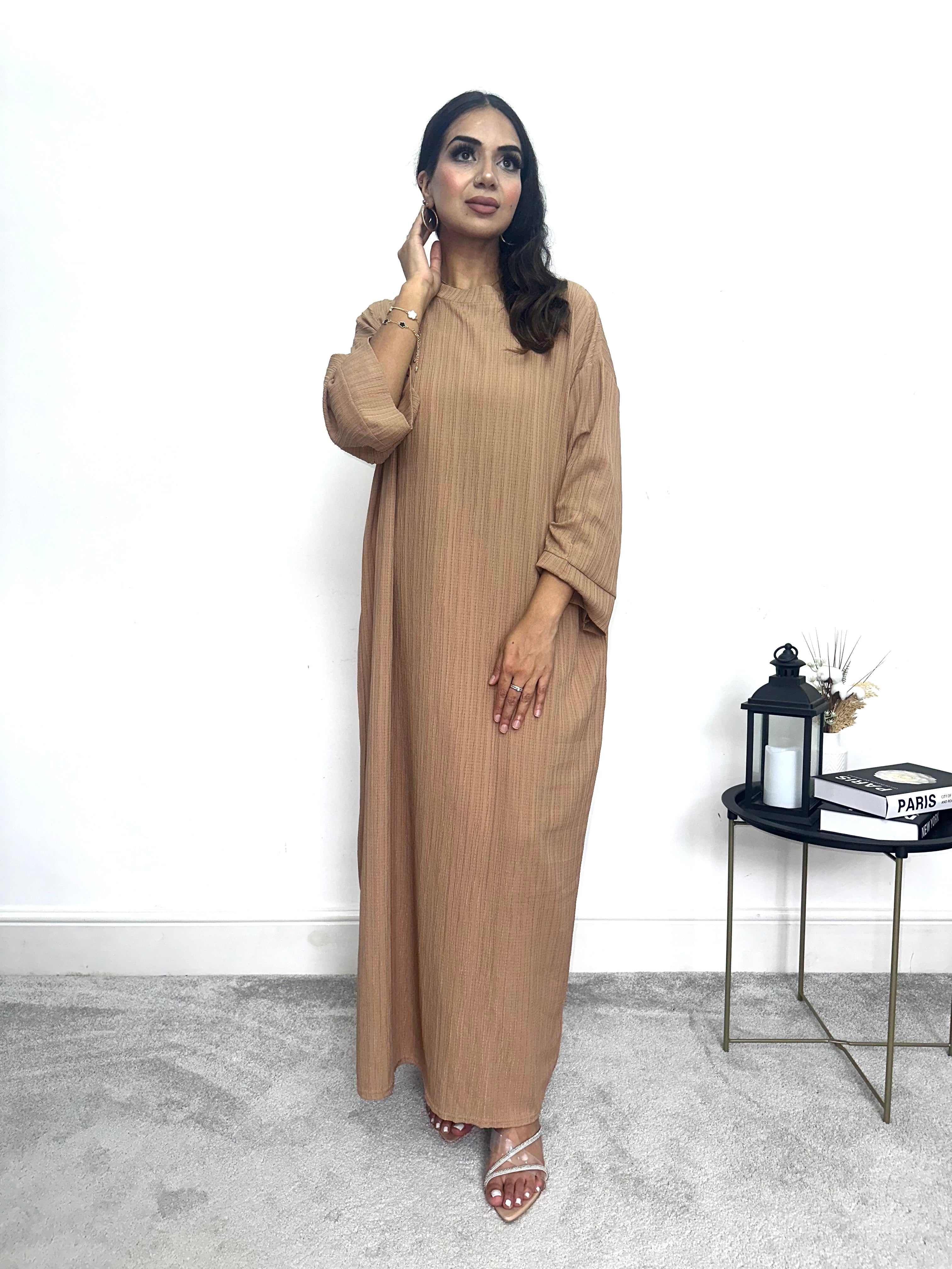 Zarah Maxi Dress/Abaya Length 56 inch