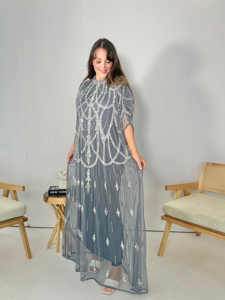 Jumana Embellished Abaya/Dress