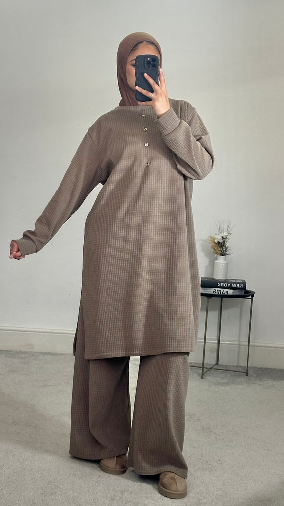 Zahra Textured 2 piece co ord