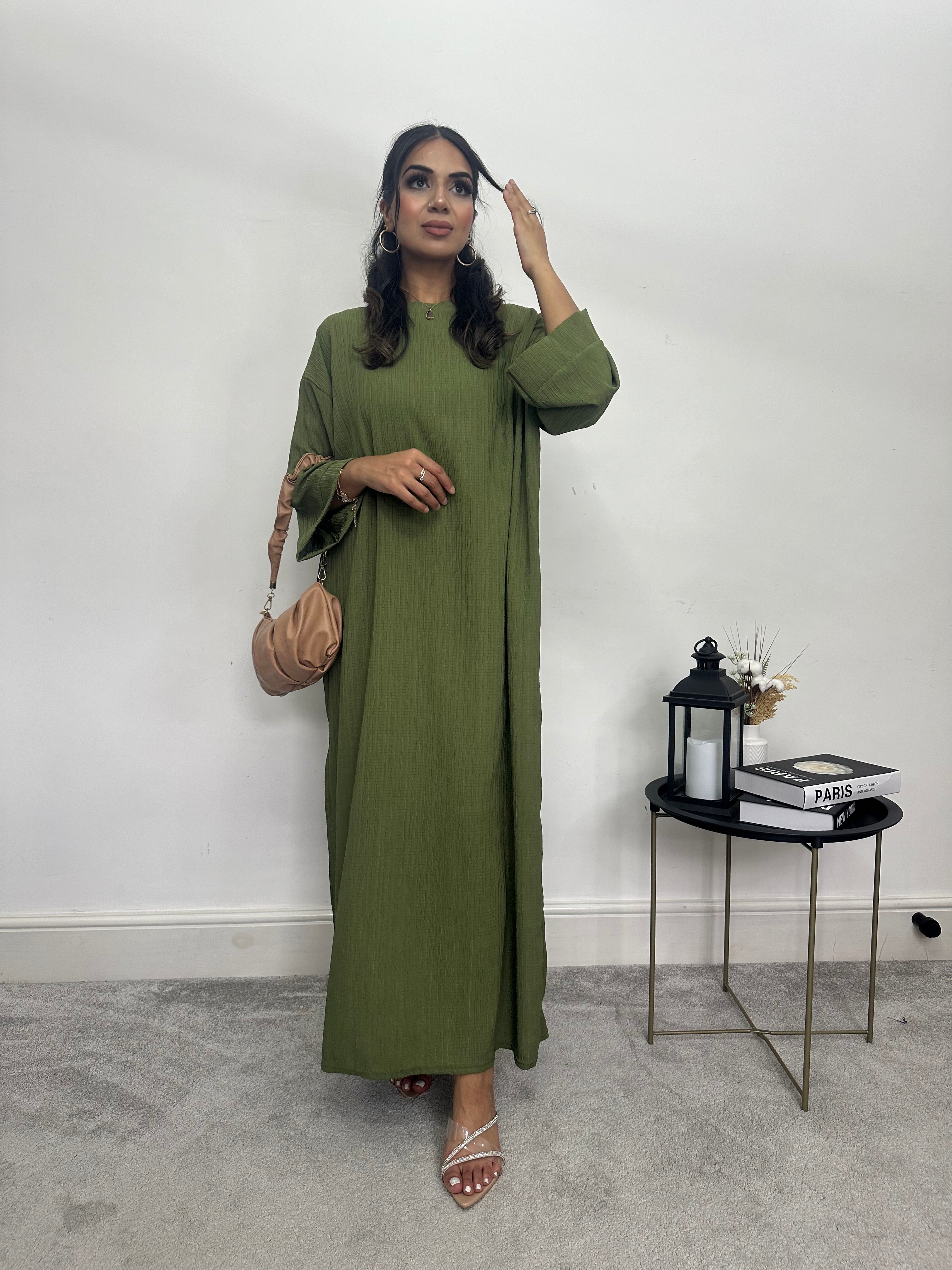 Zarah Maxi Dress/Abaya Length 56 inch