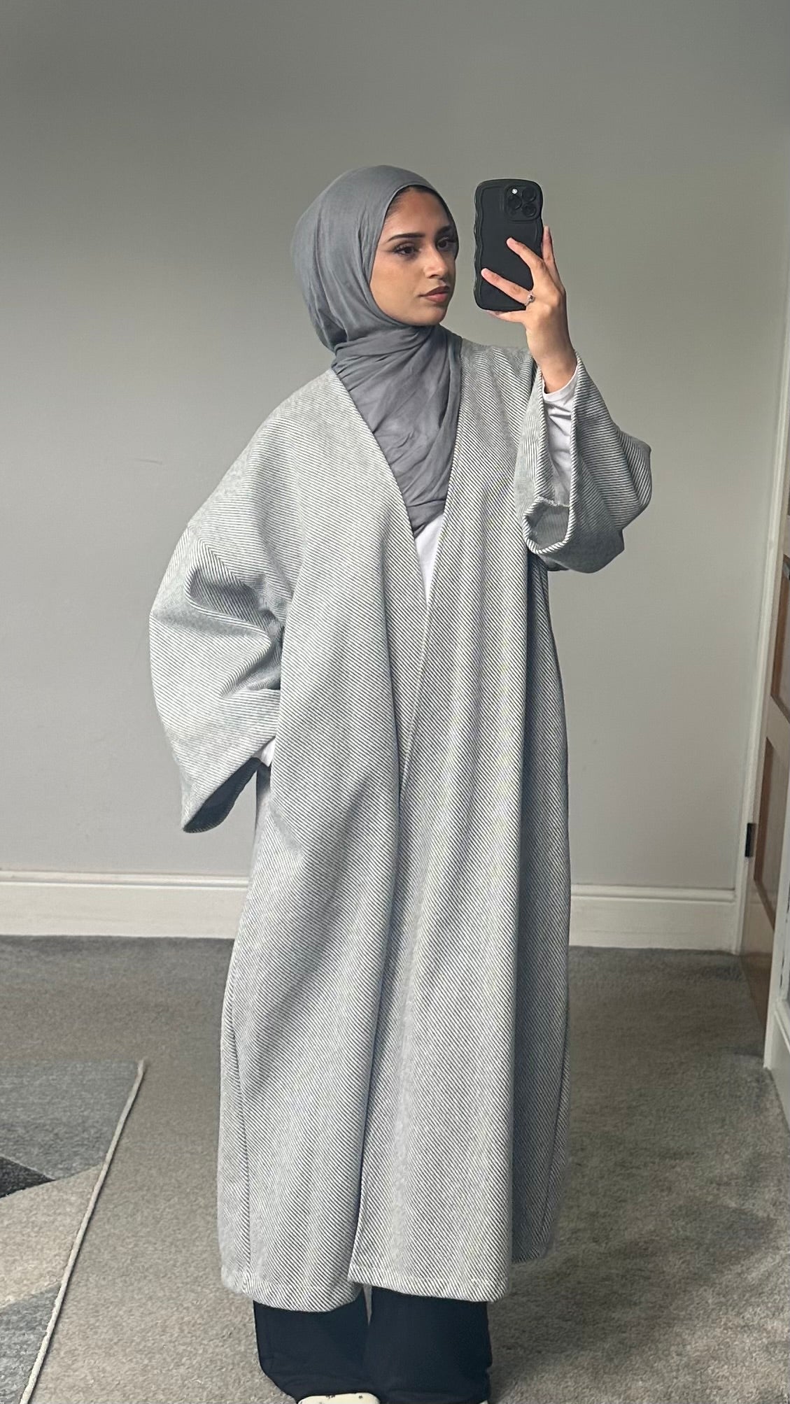 Oversized style autumn/winter coat