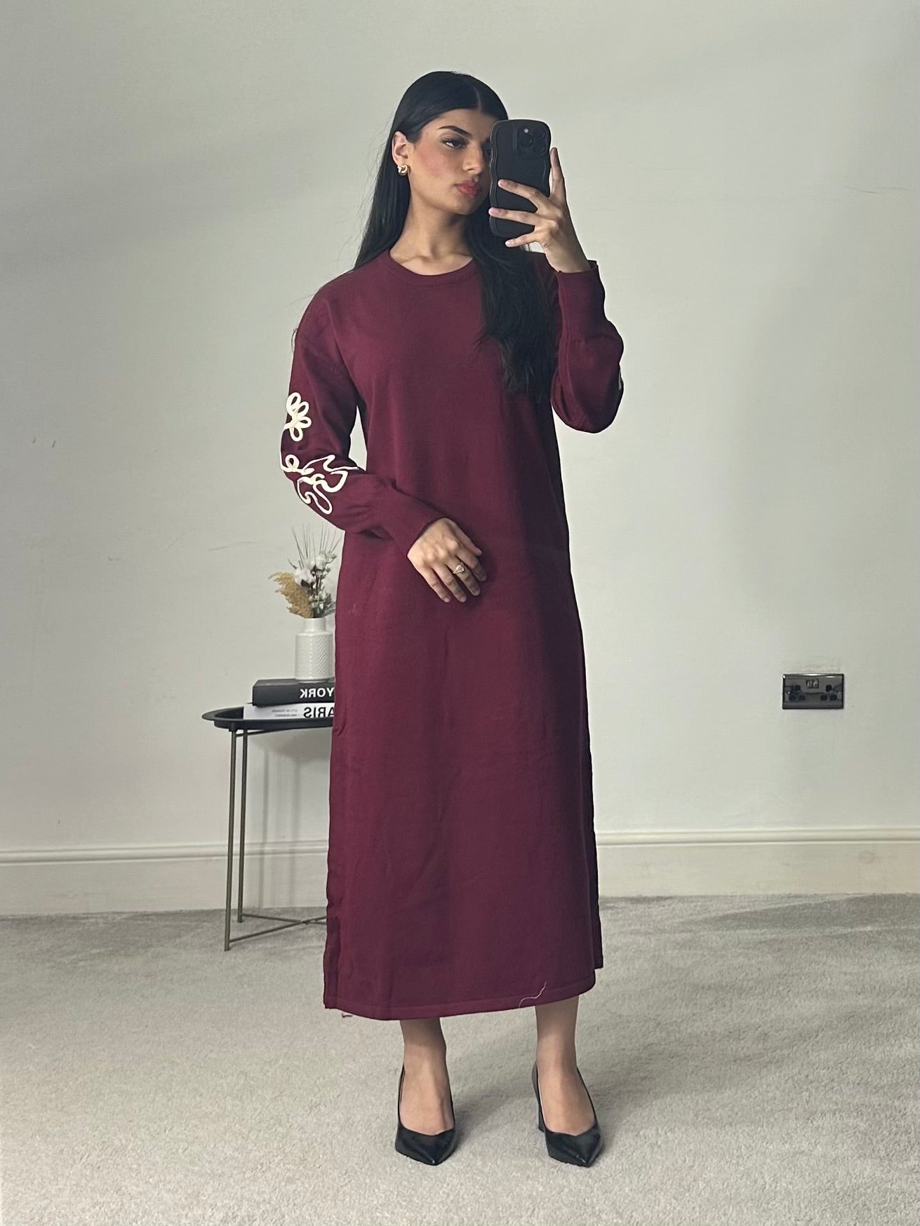 Zeba Long Jumper Dress
