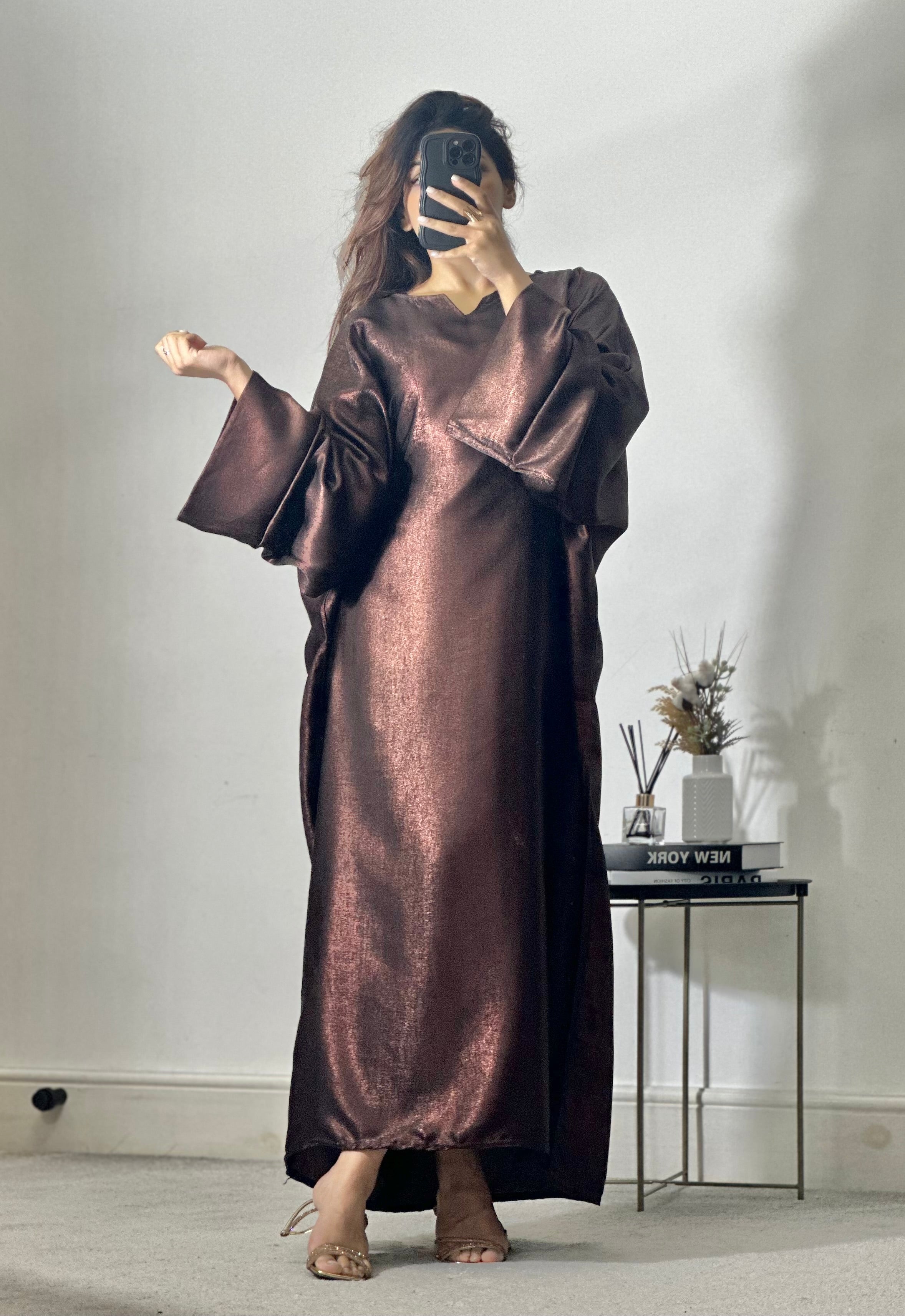 AURELIA METALLIC KAFTAN