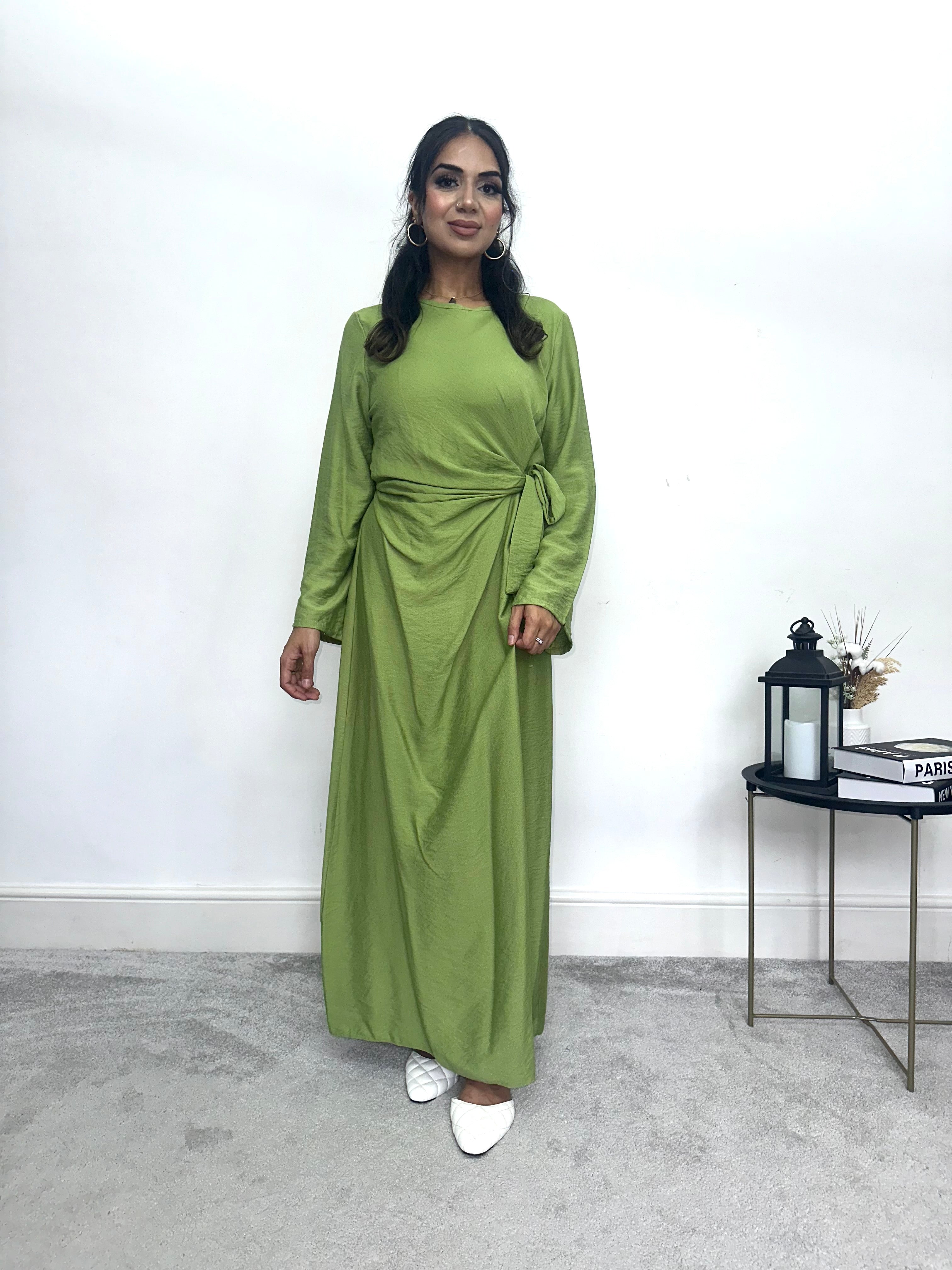 Alishba Wrap Dress