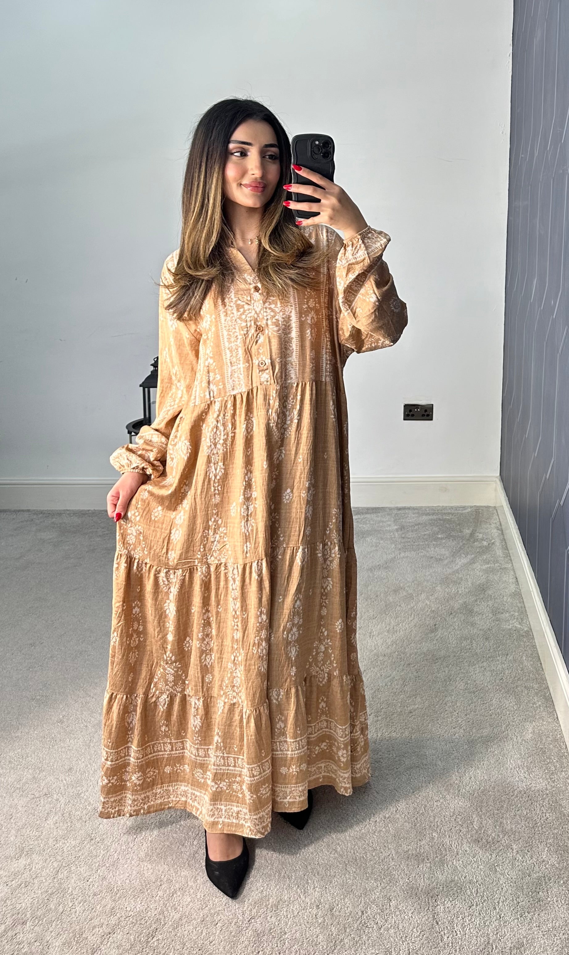 Luna Long Summer Dress (Plus Size)
