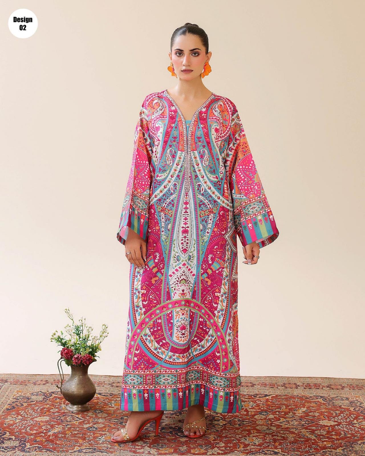 Farah Kaftan 2 piece set