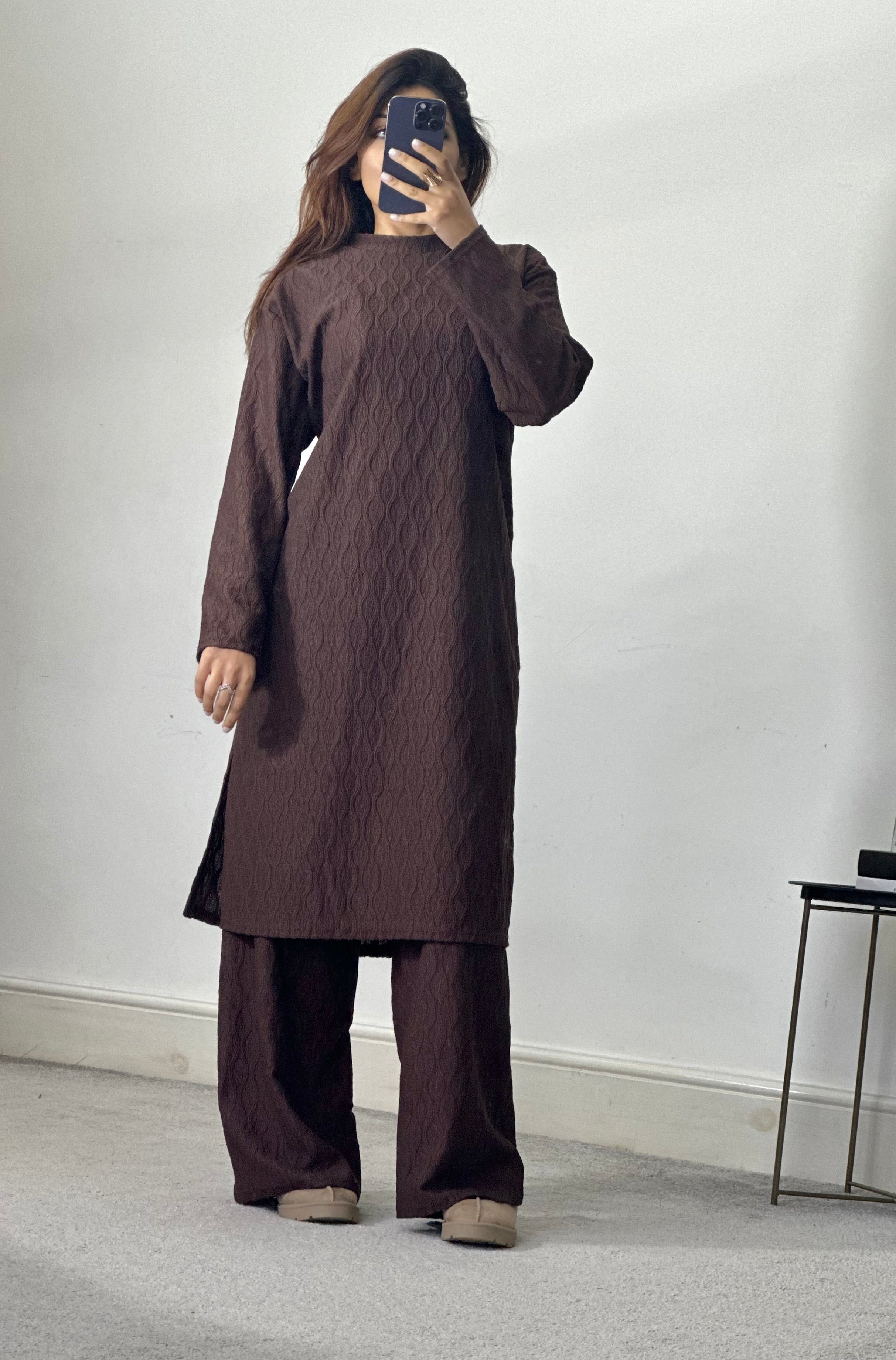 Zahra Textured Co-Ords