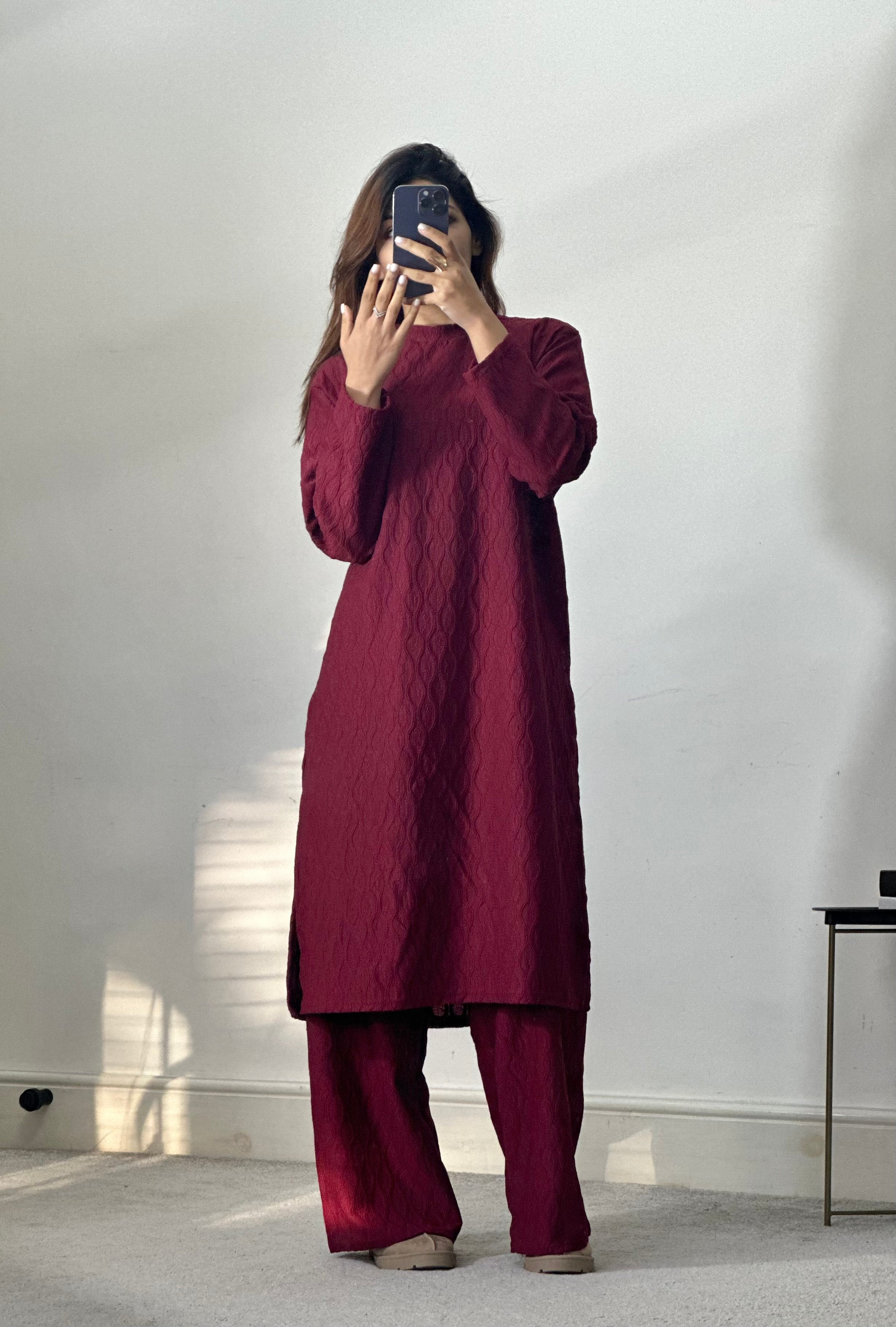 Zahra Textured Co-Ords