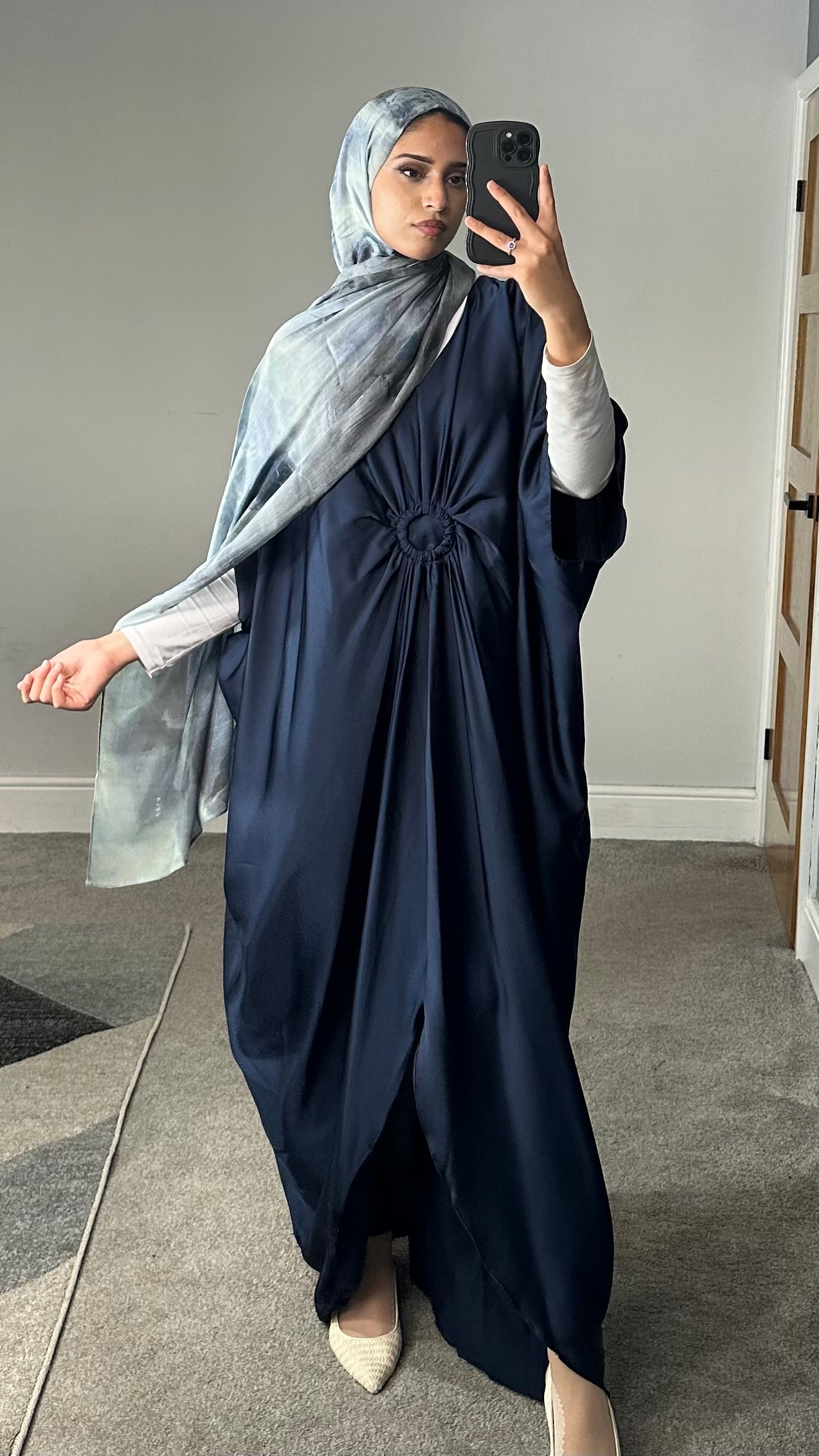 Aysel Satin Kaftan
