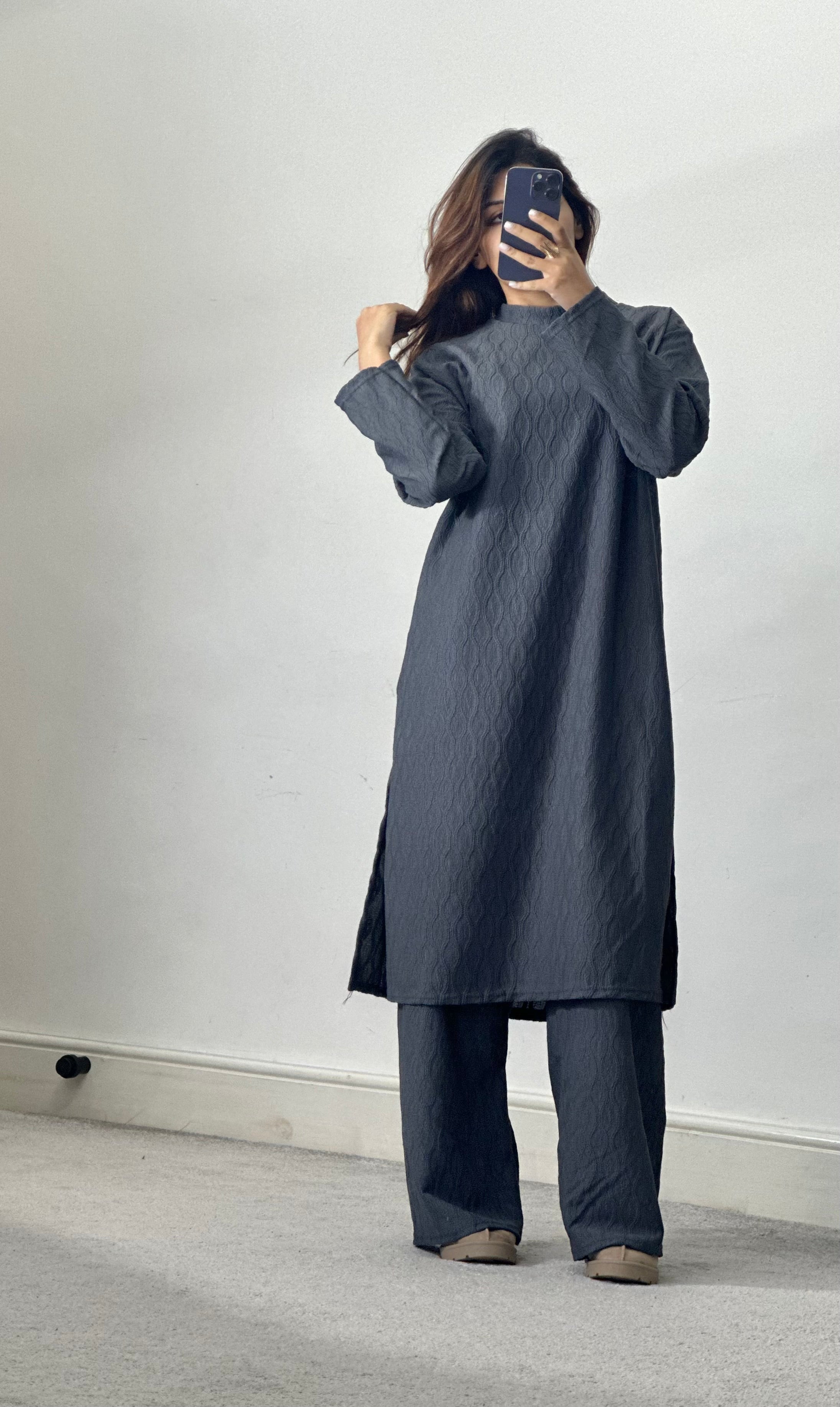 Zahra Textured Co-Ords