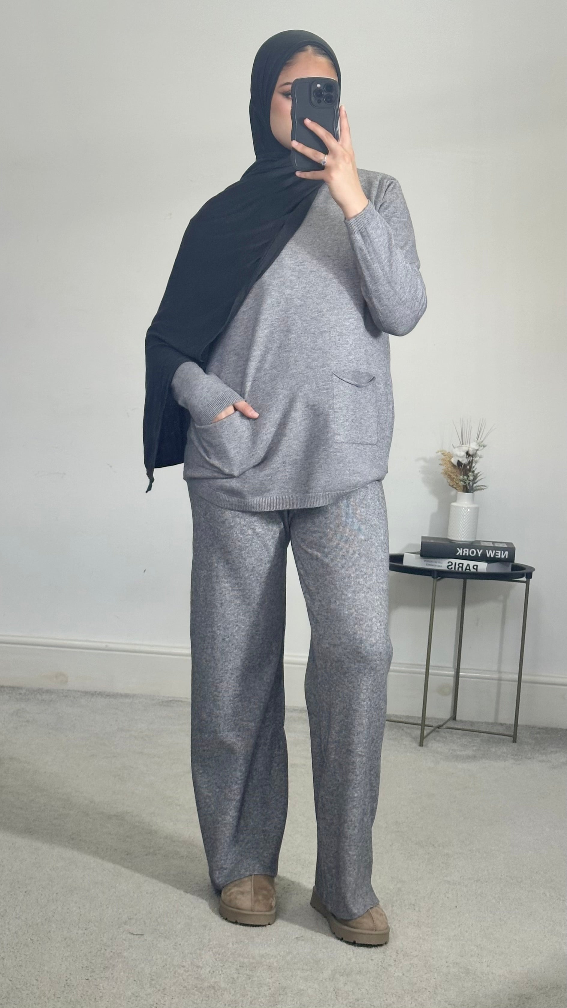 Knitted 2 piece co-ords set