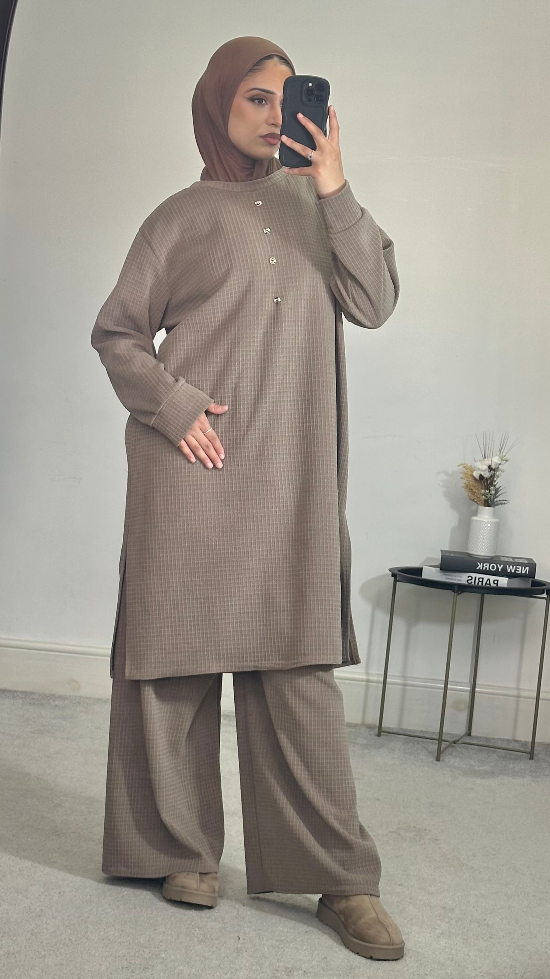 Zahra Textured 2 piece co ord