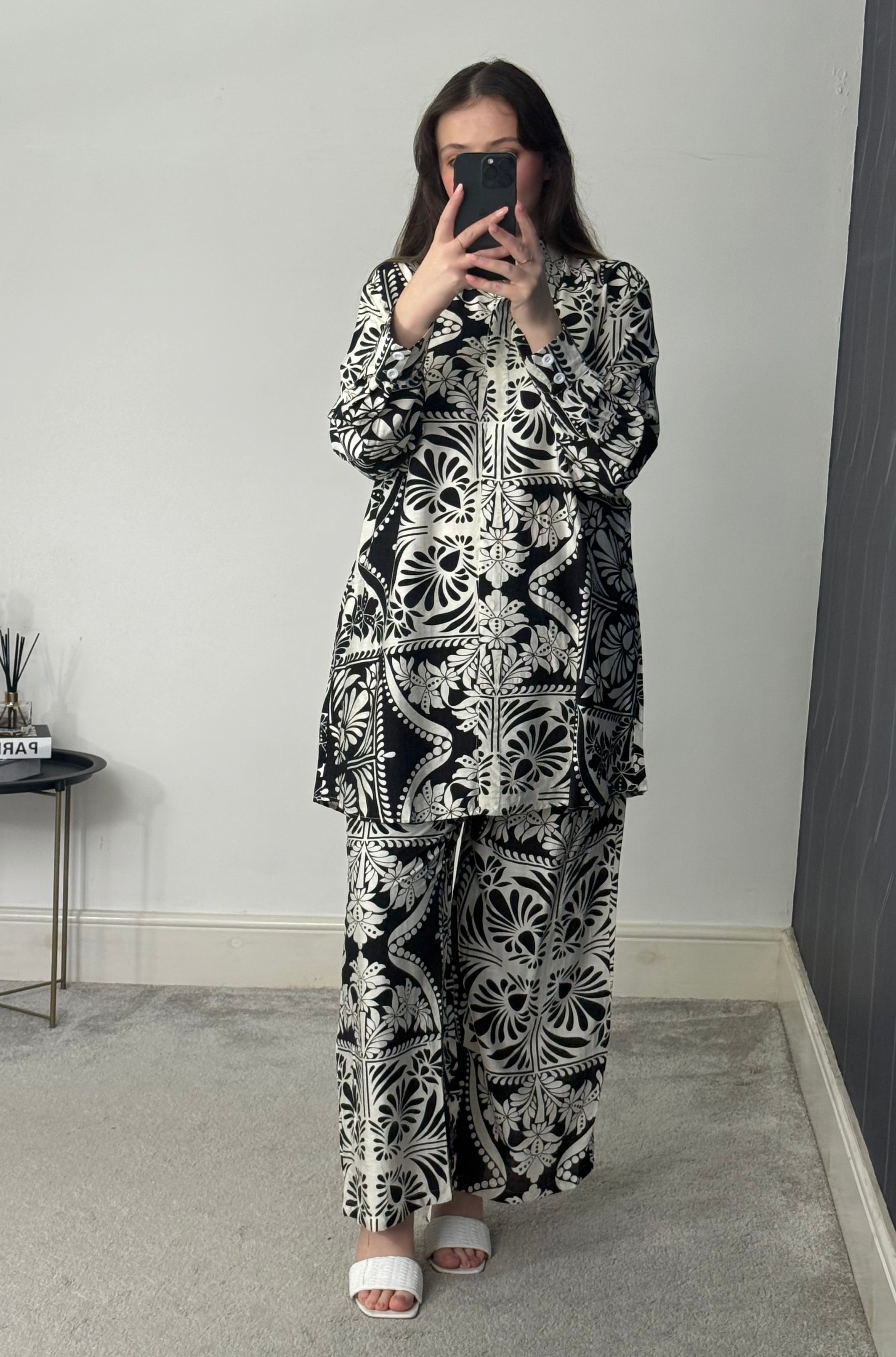 Printed 2 pieces co-ord set
