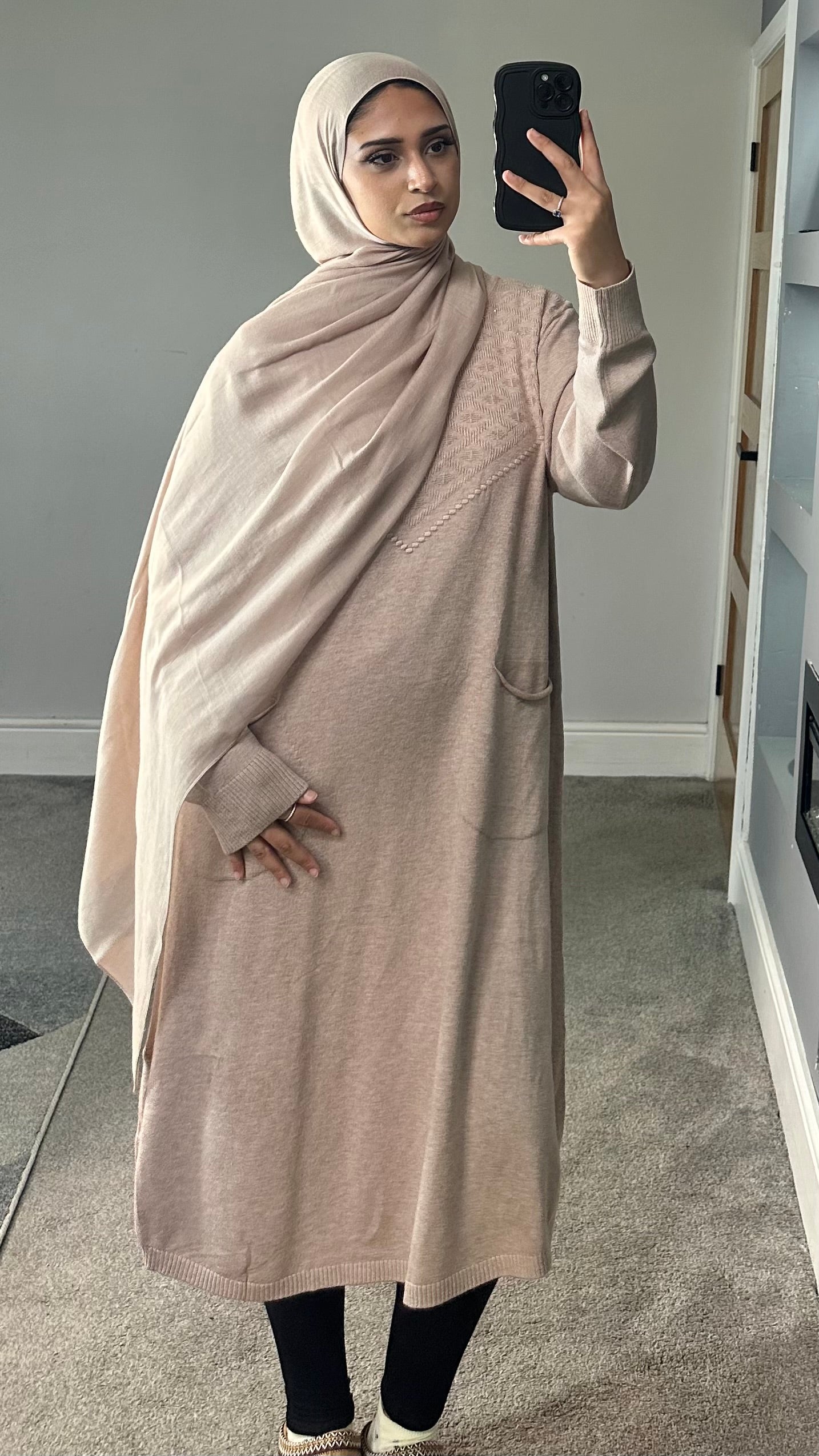 Leema soft knit pocket dress