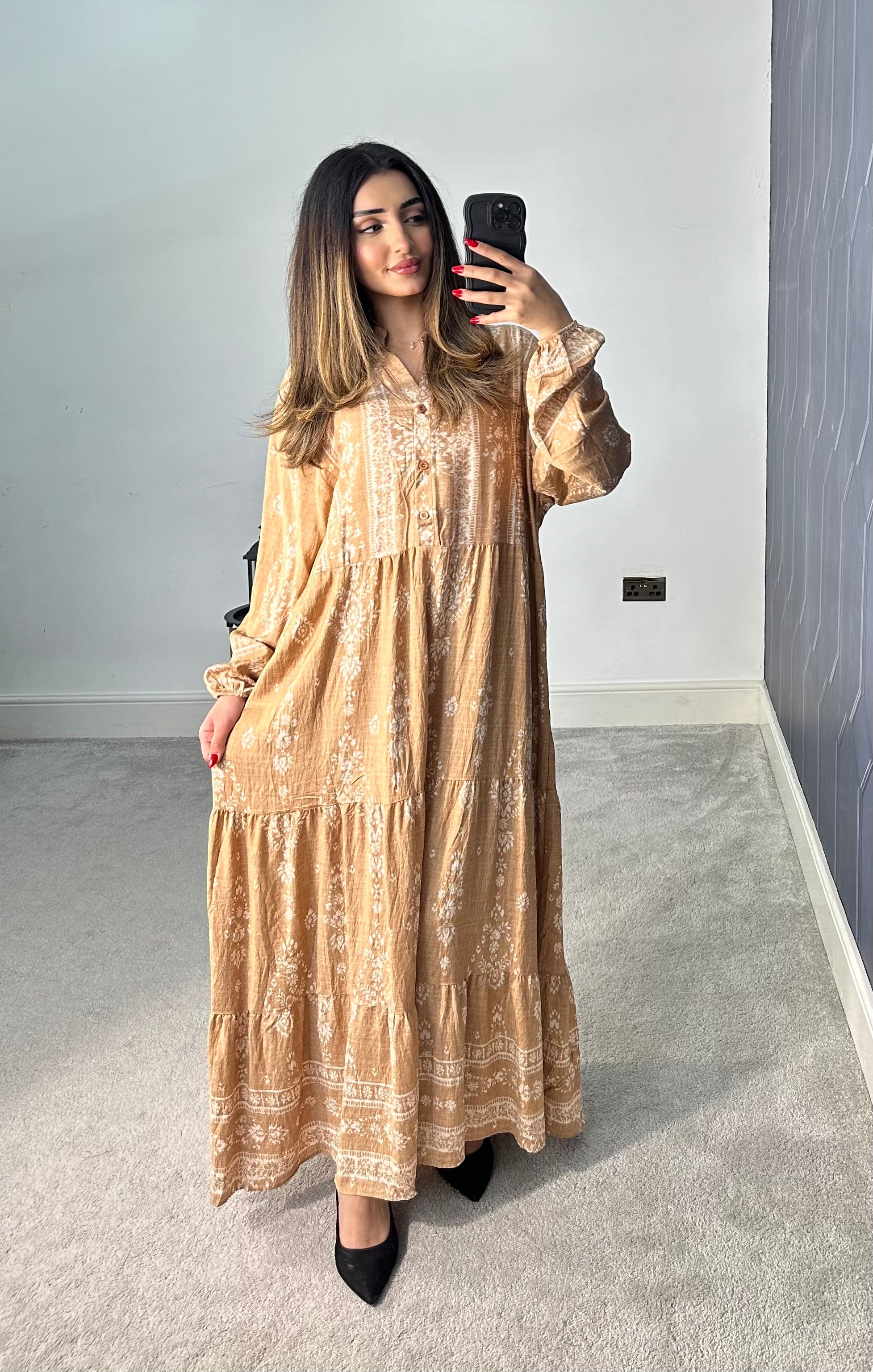 Luna Long Summer Dress (Plus Size)