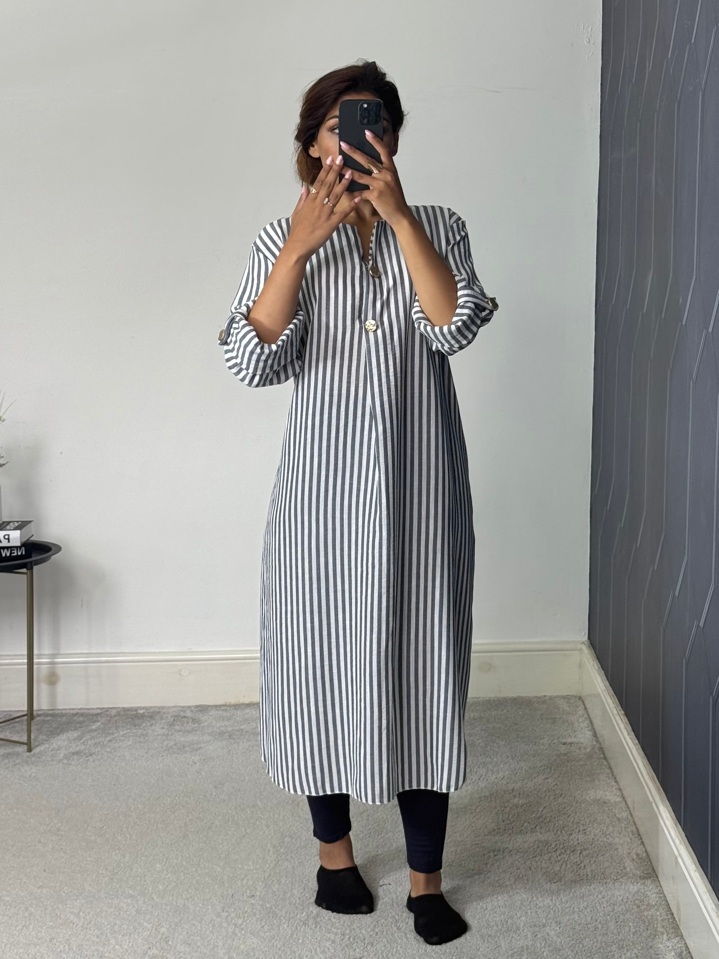 Zareen Stripe Dress