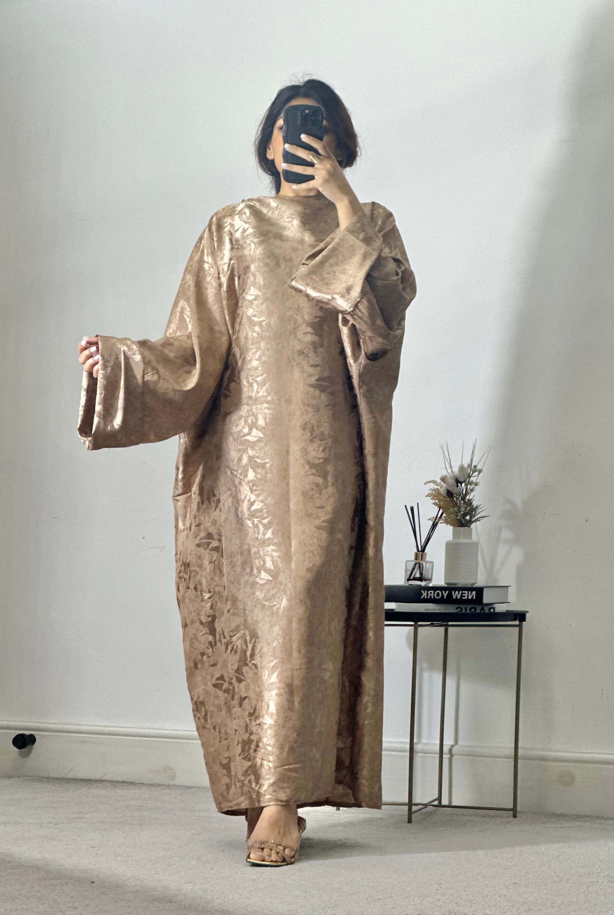 Bloom Satin Maxi Dress