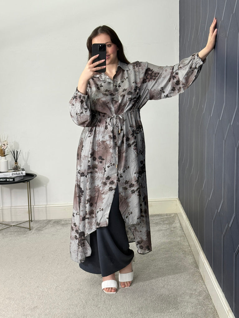 Afra Hi low printed 2 pcs set