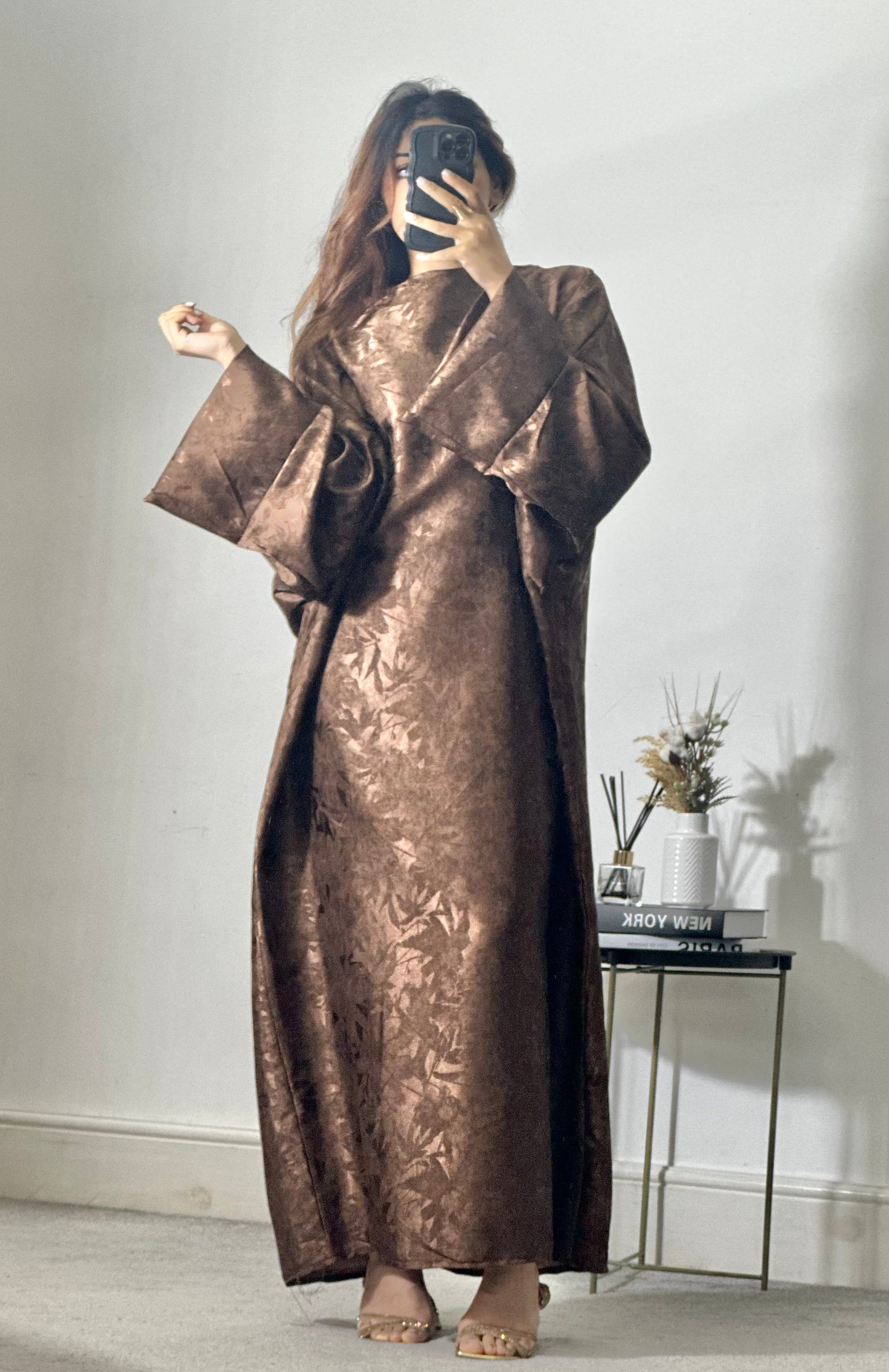 Bloom Satin Maxi Dress