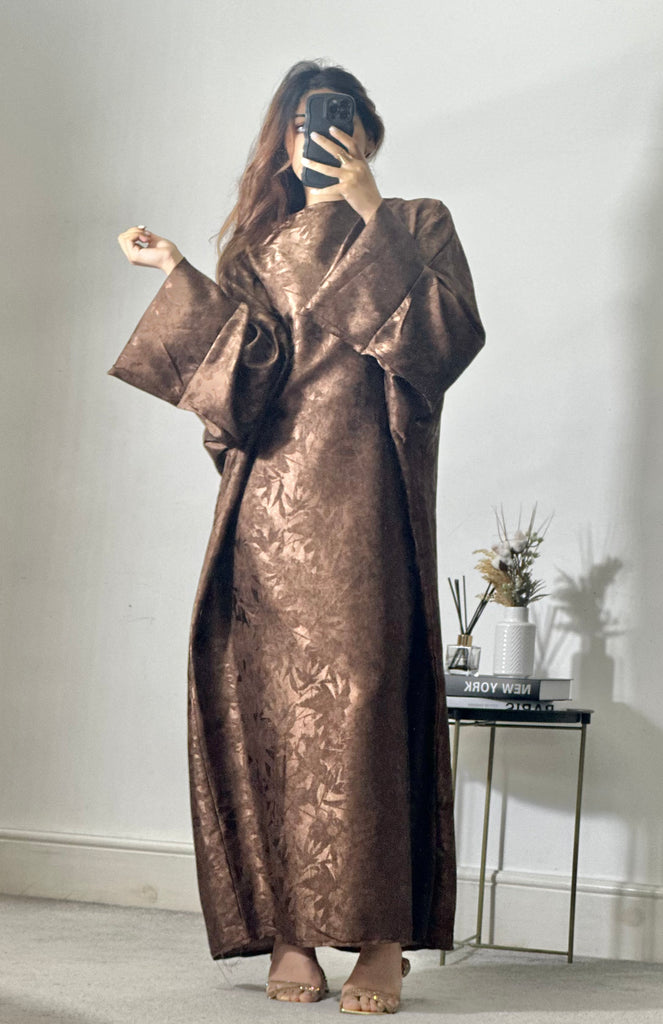 Bloom Satin Maxi Dress