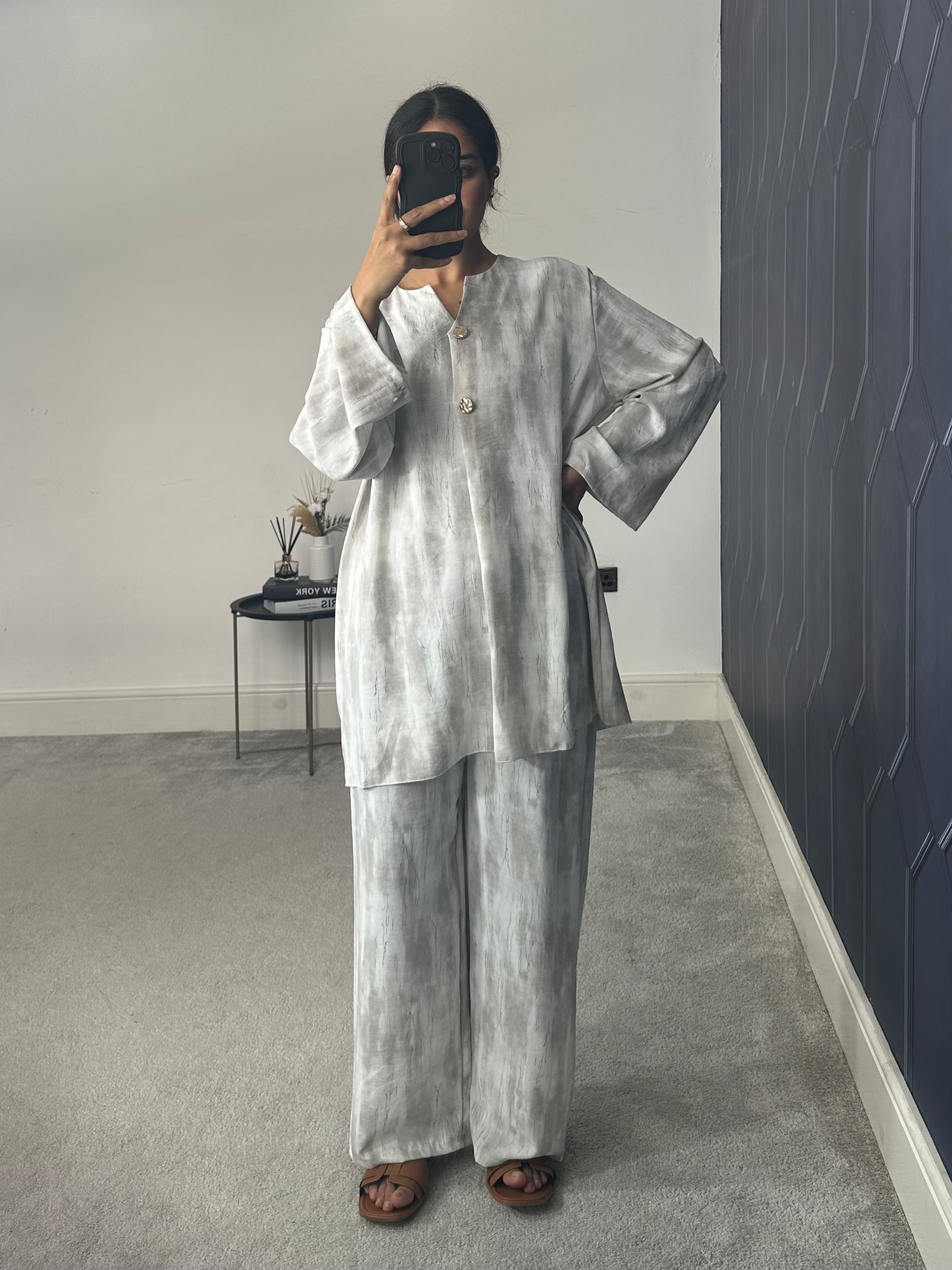 Marble Print 2 piece co-ords set