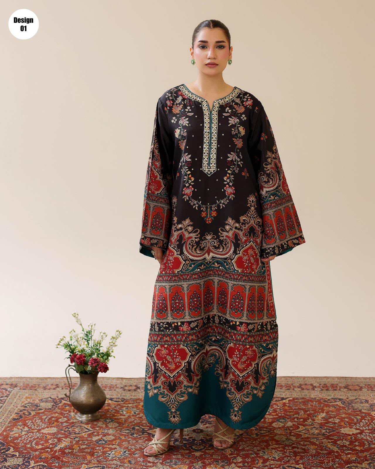 Alizah Kaftan 2 piece set