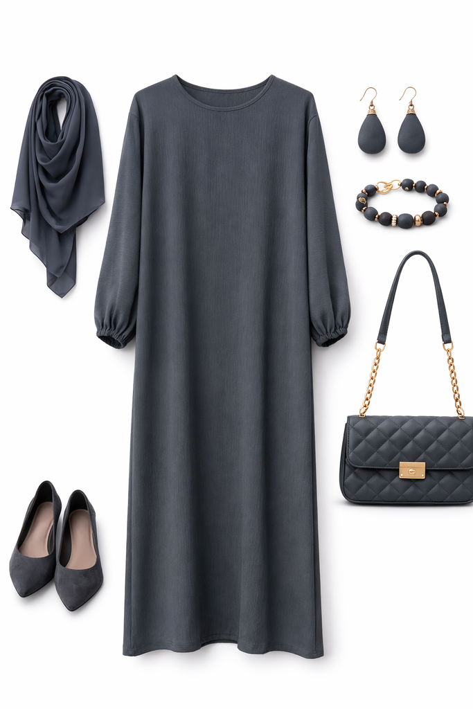 Everyone Essential Abaya With pockets