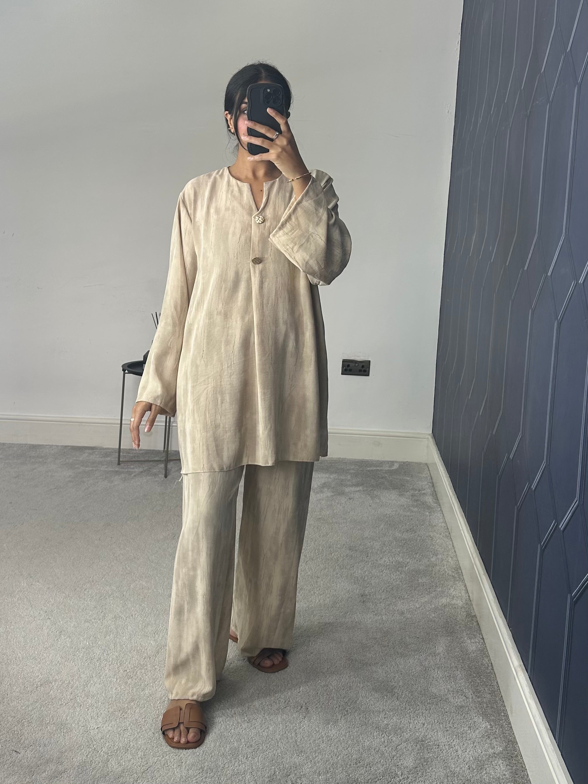 Marble Print 2 piece co-ords set