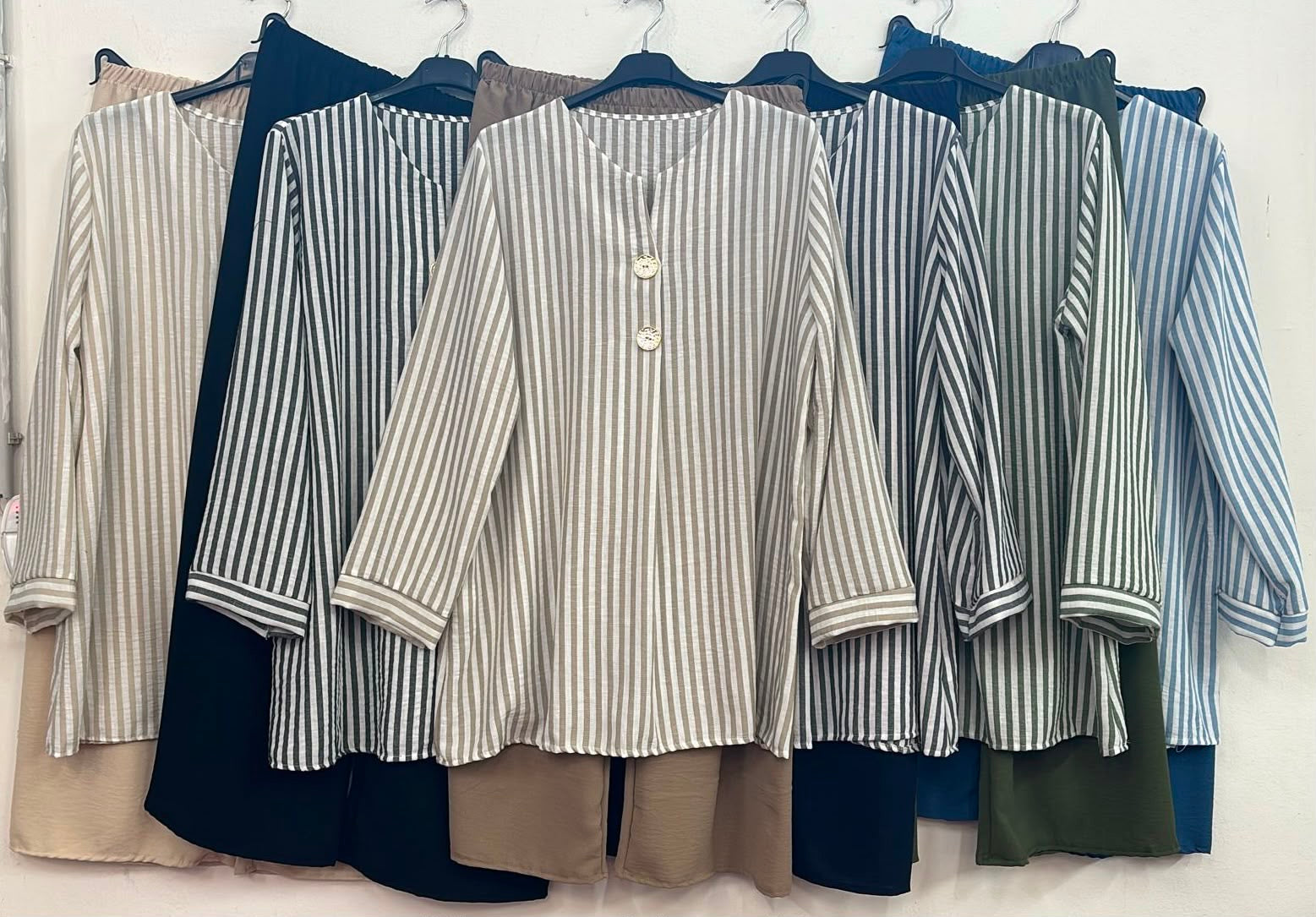 Stripe Summer Coord with pockets