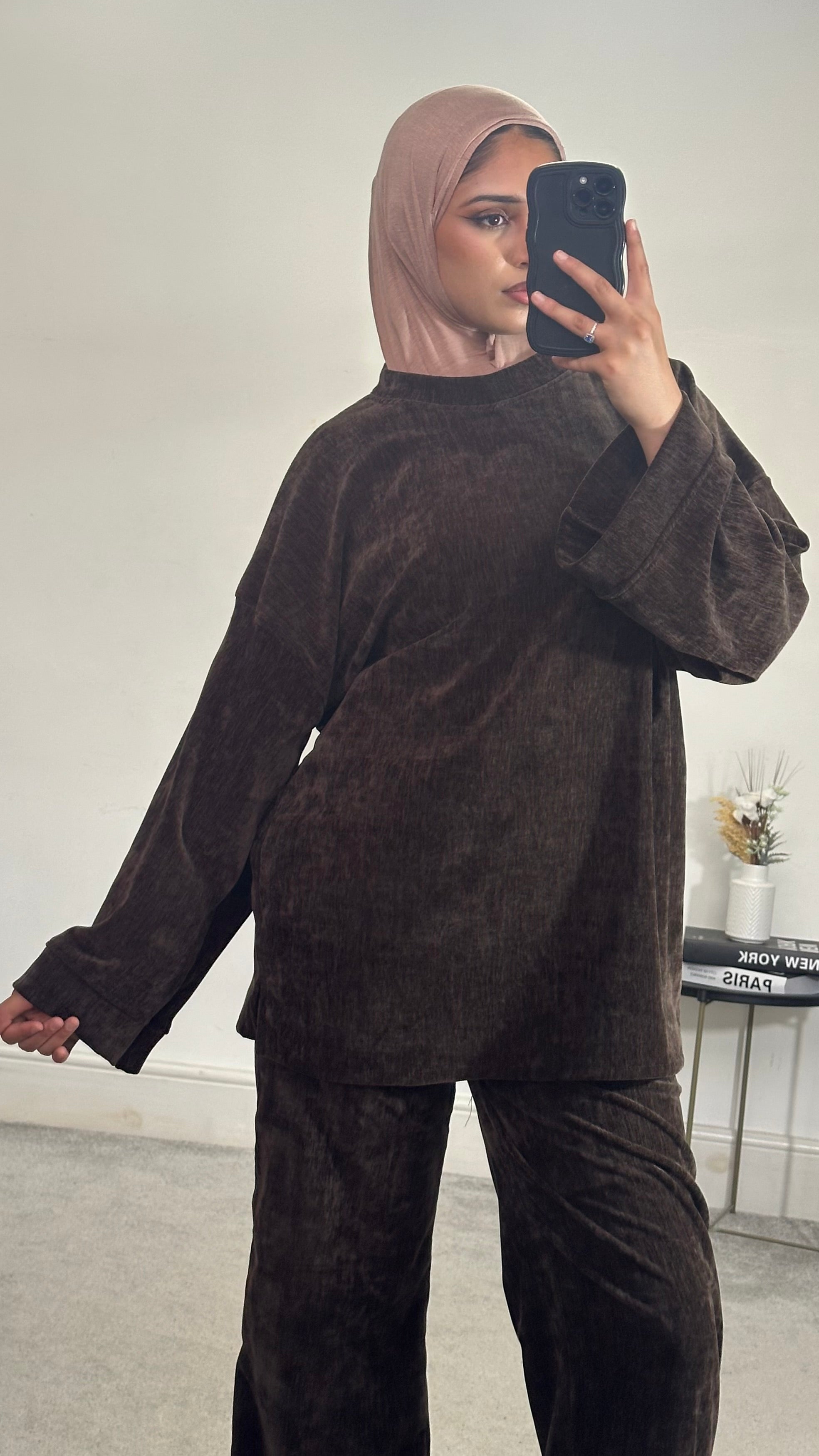 Velvet 2 piece co ords set