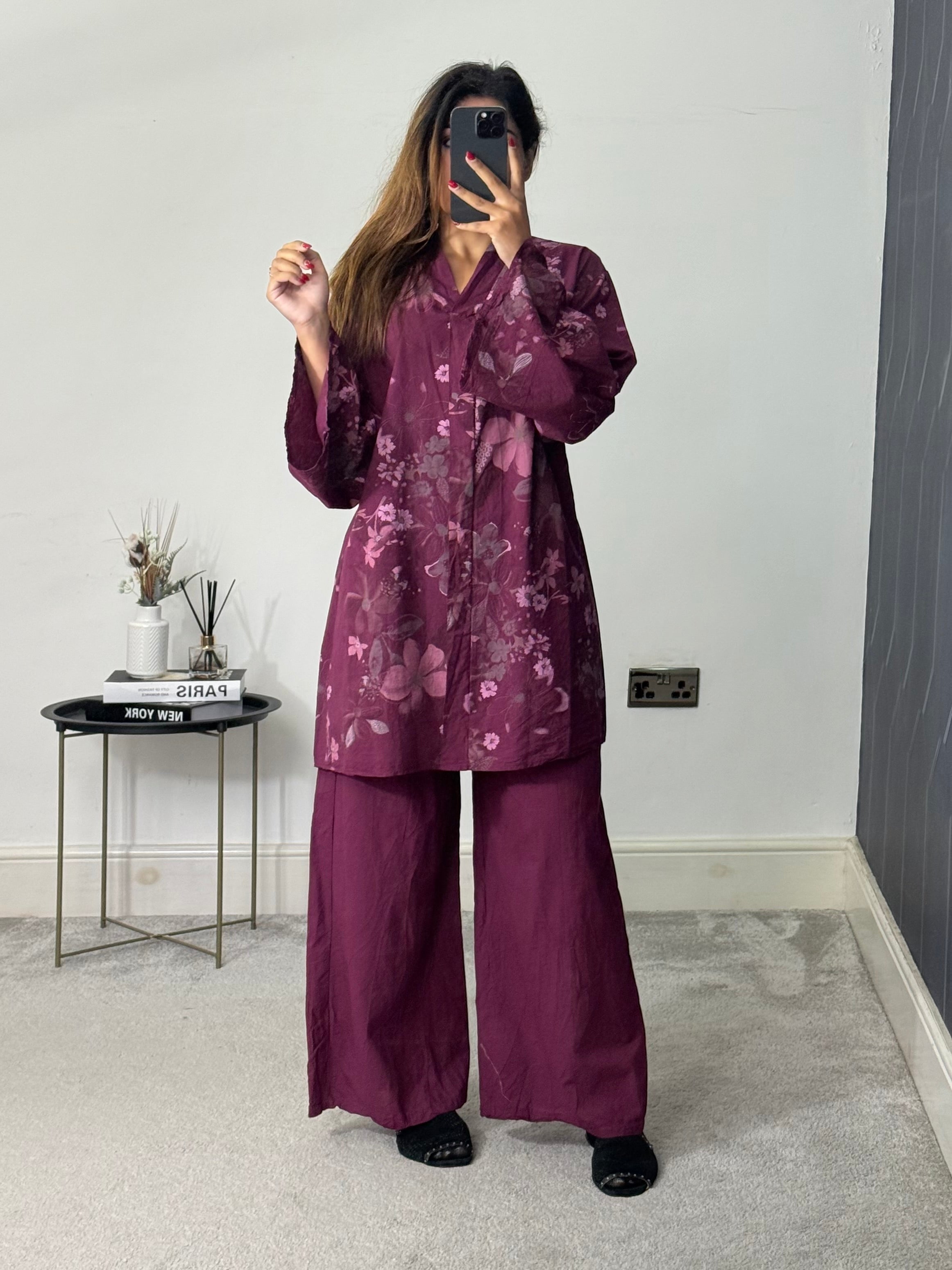Luna Floral 2 piece Co ord set
