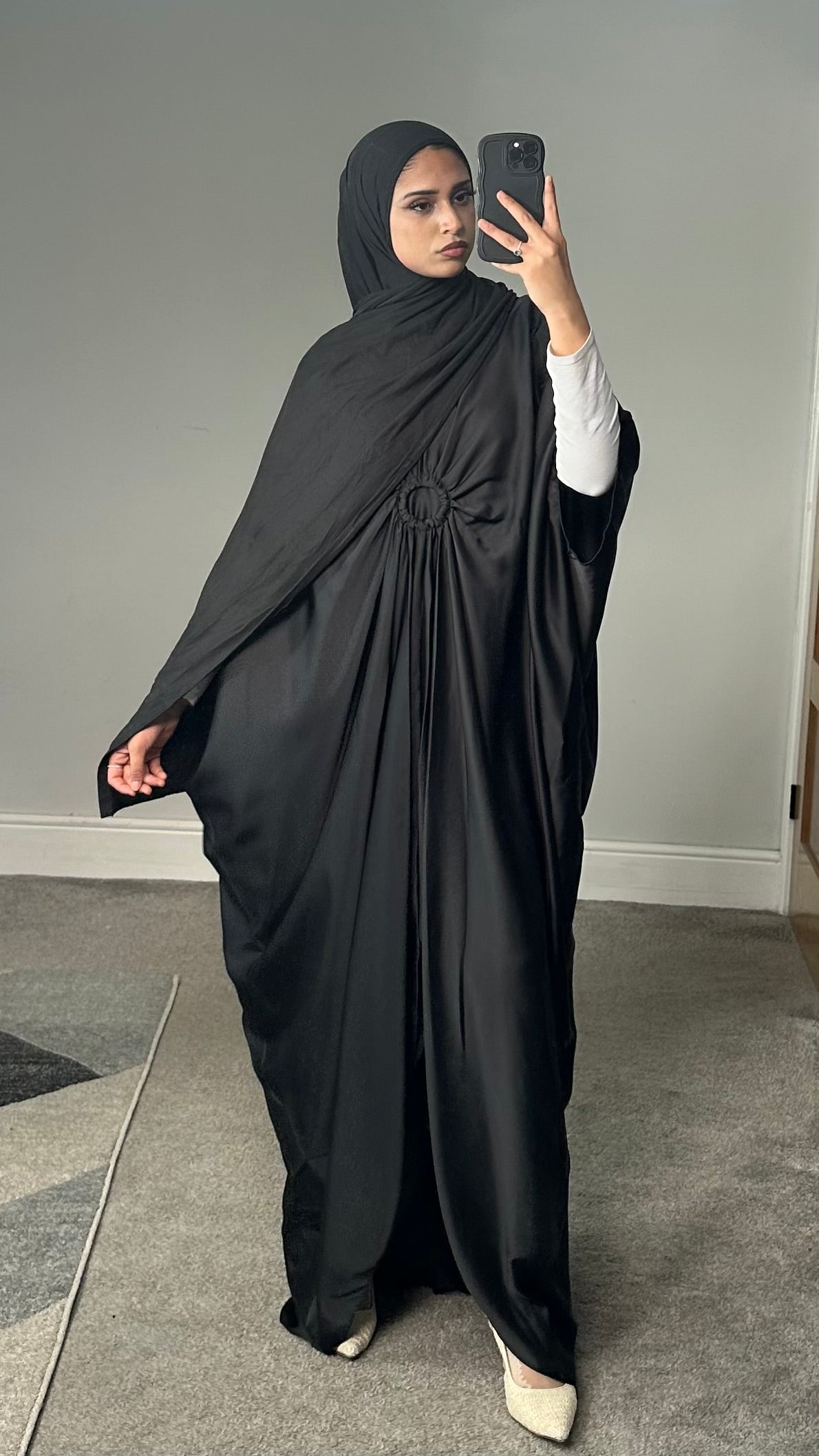 Aysel Satin Kaftan