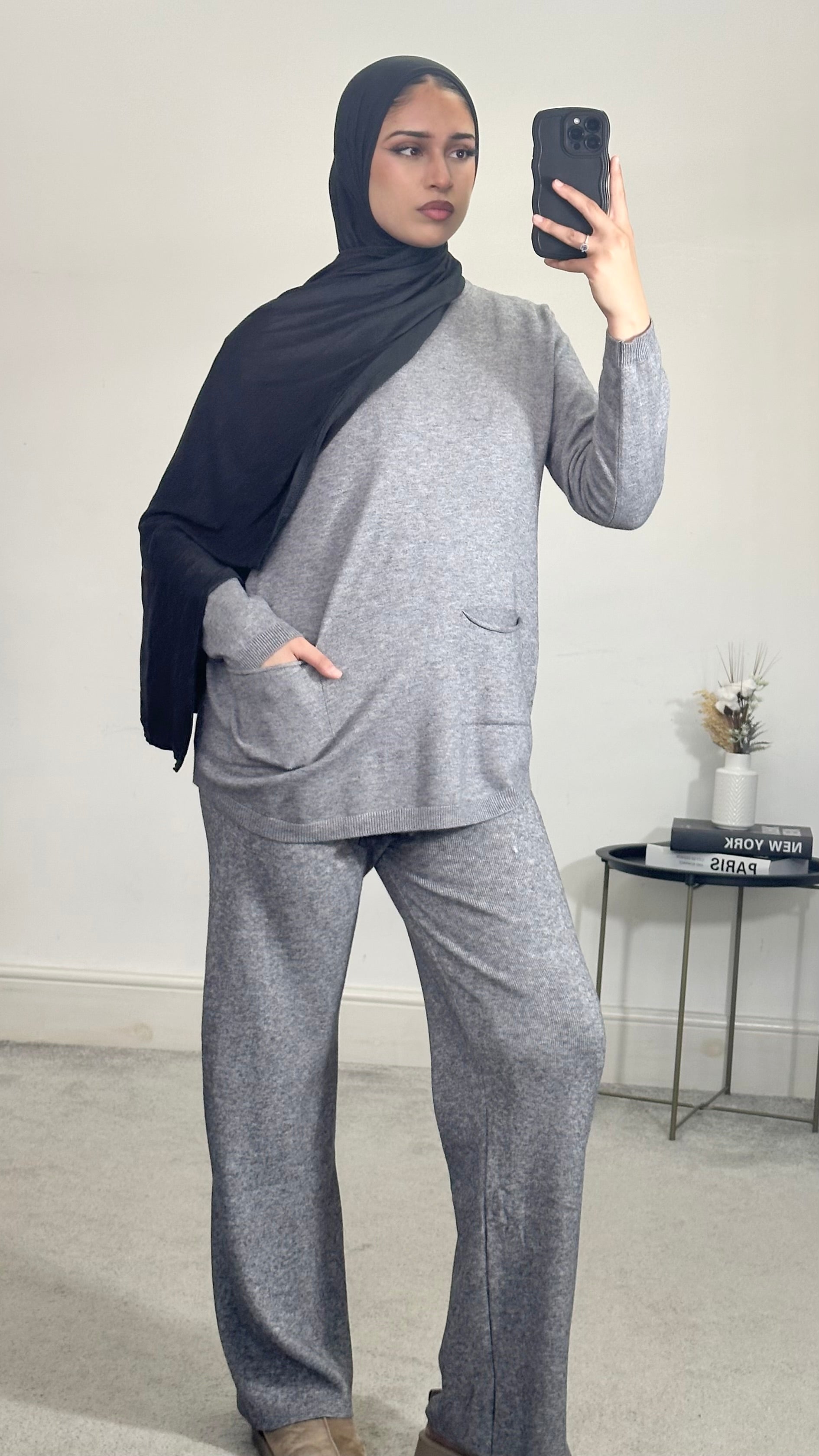 Knitted 2 piece co-ords set