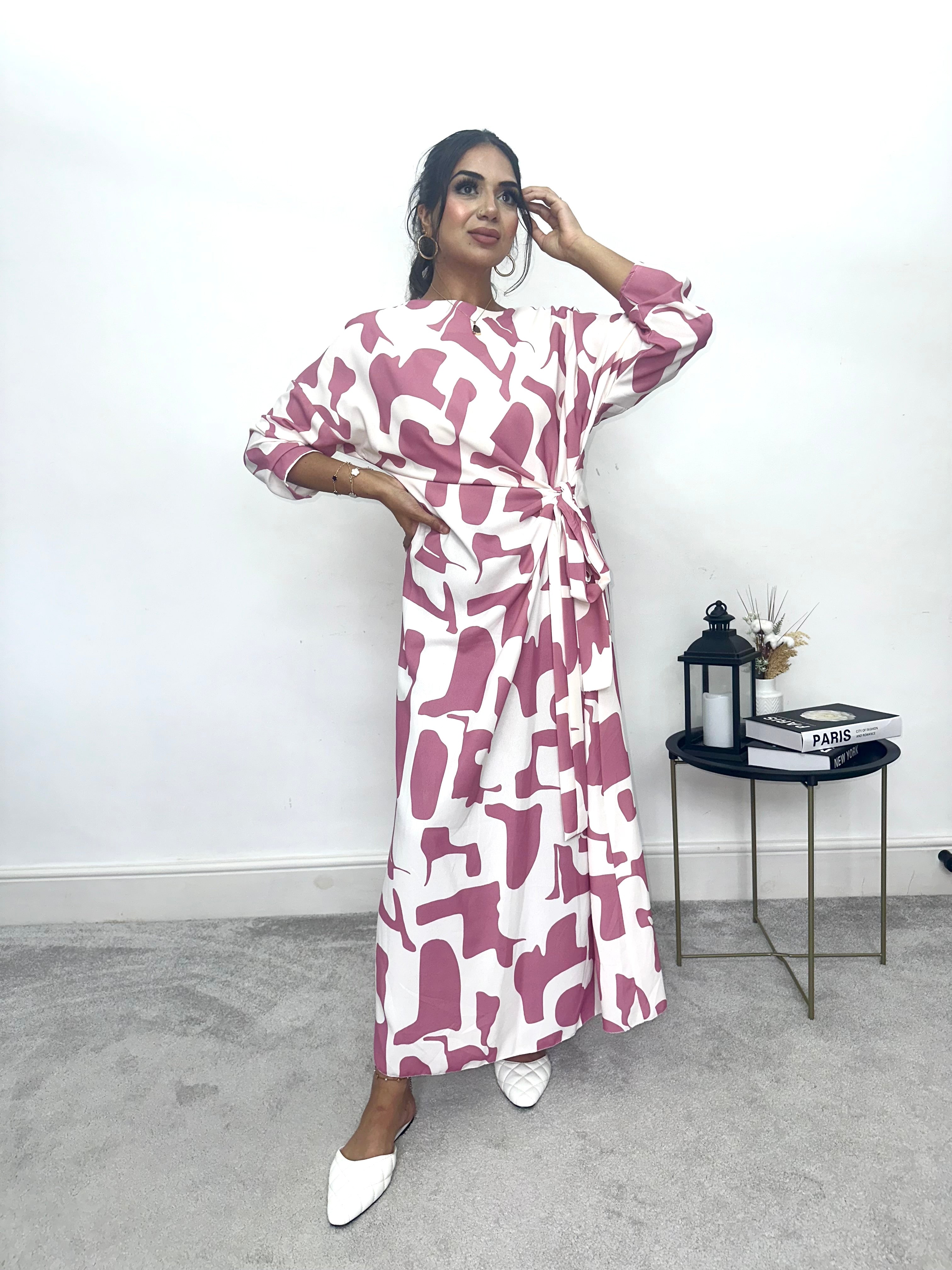 Alana Wrap Style Dress