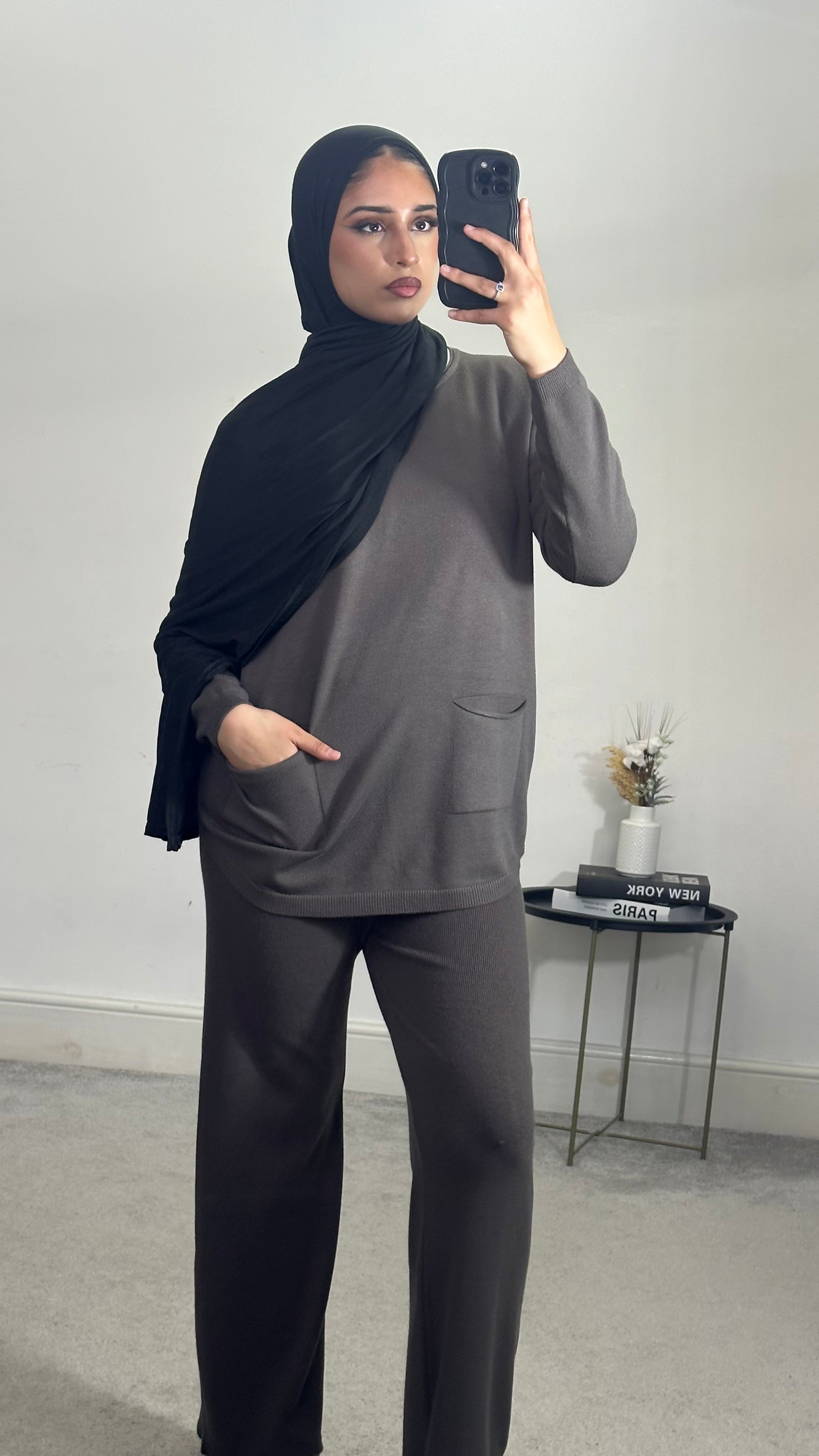 Knitted 2 piece co-ords set