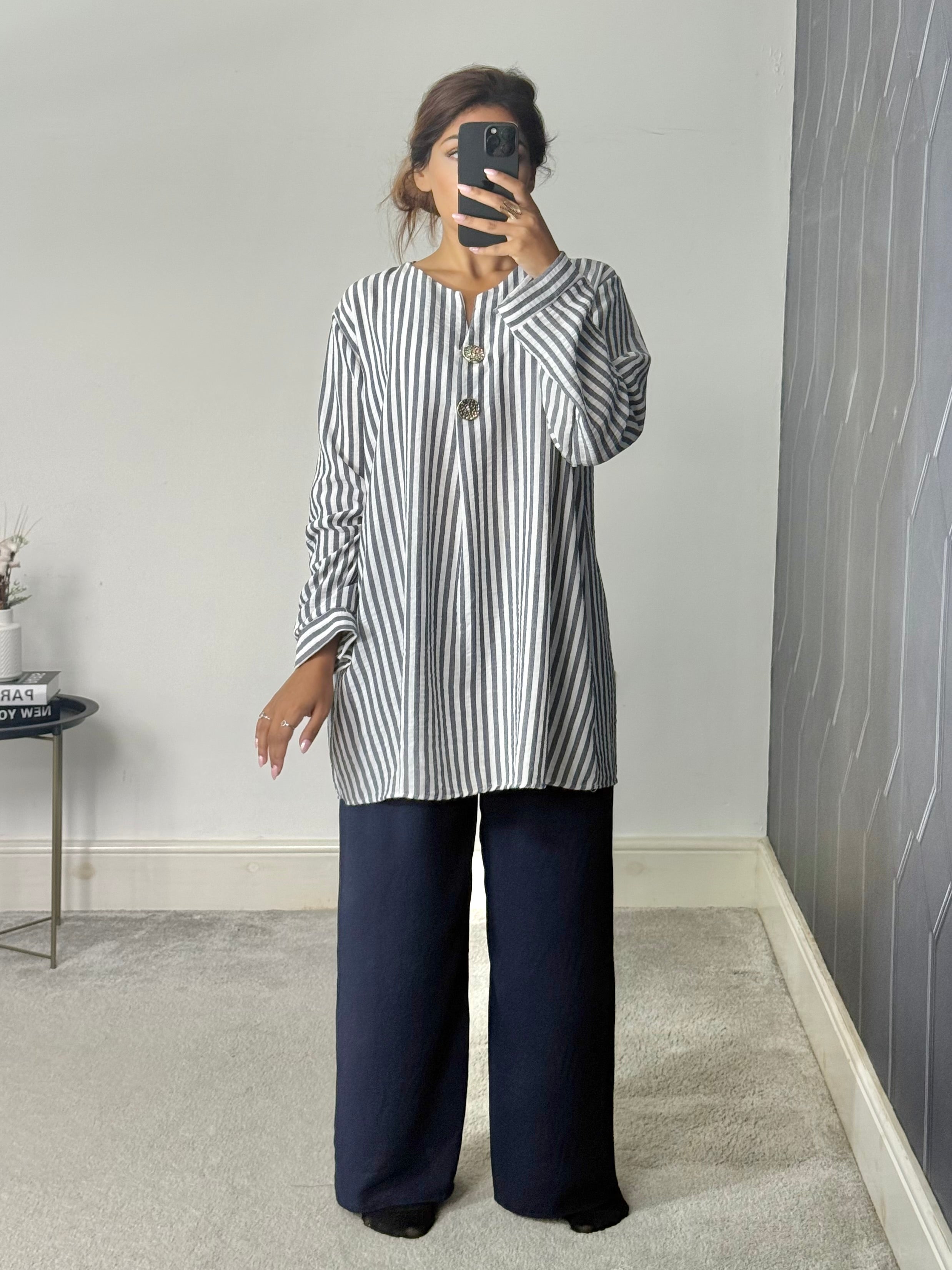 Stripe Summer Coord with pockets