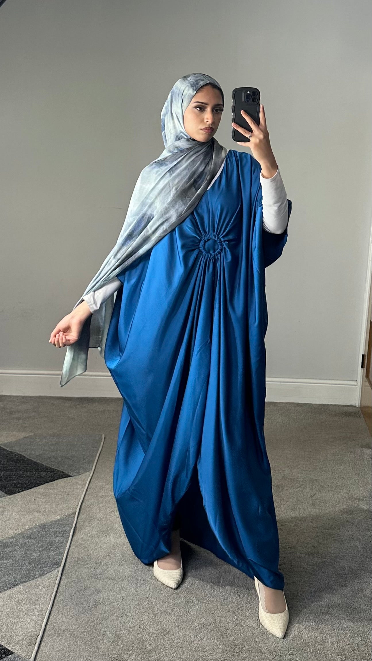 Aysel Satin Kaftan
