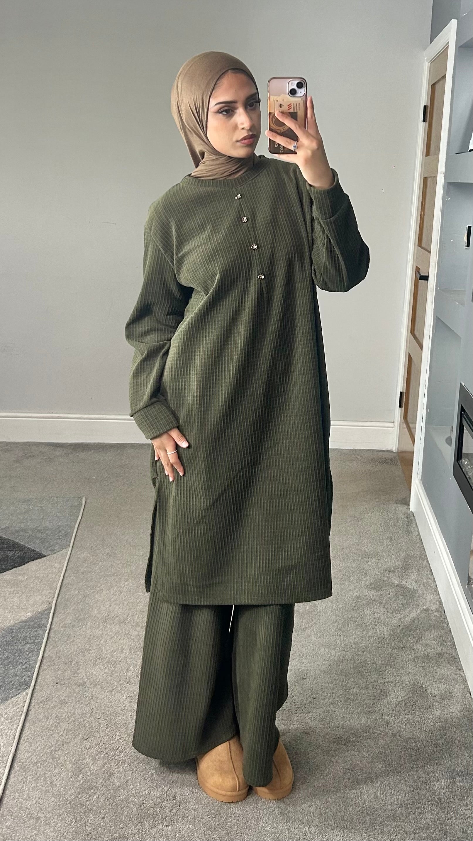 Zahra Textured 2 piece co ord