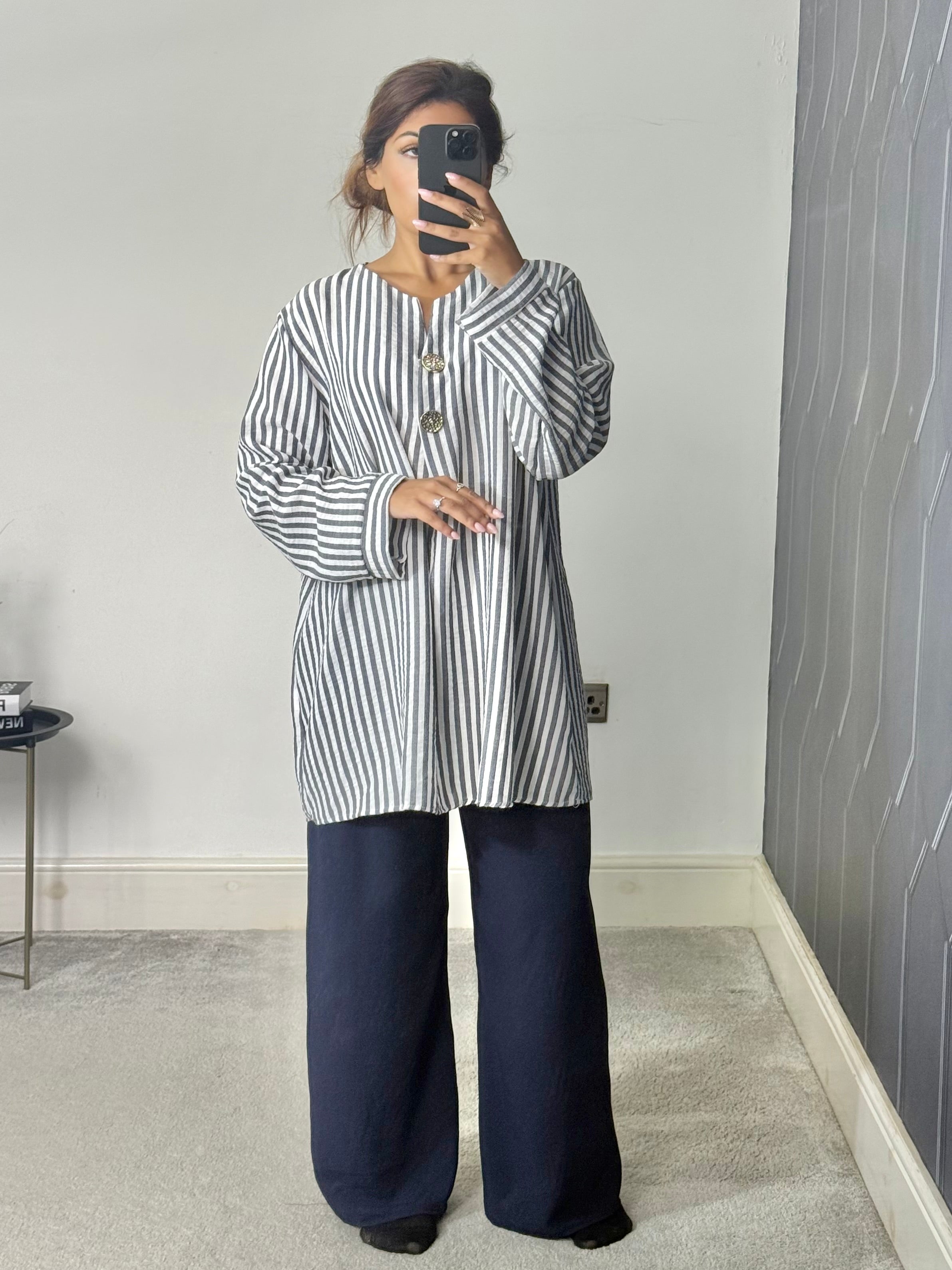 Stripe Summer Coord with pockets