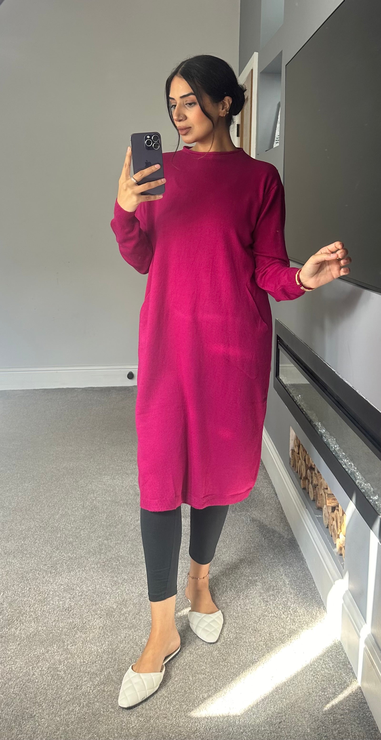 Husna super soft knitted dress