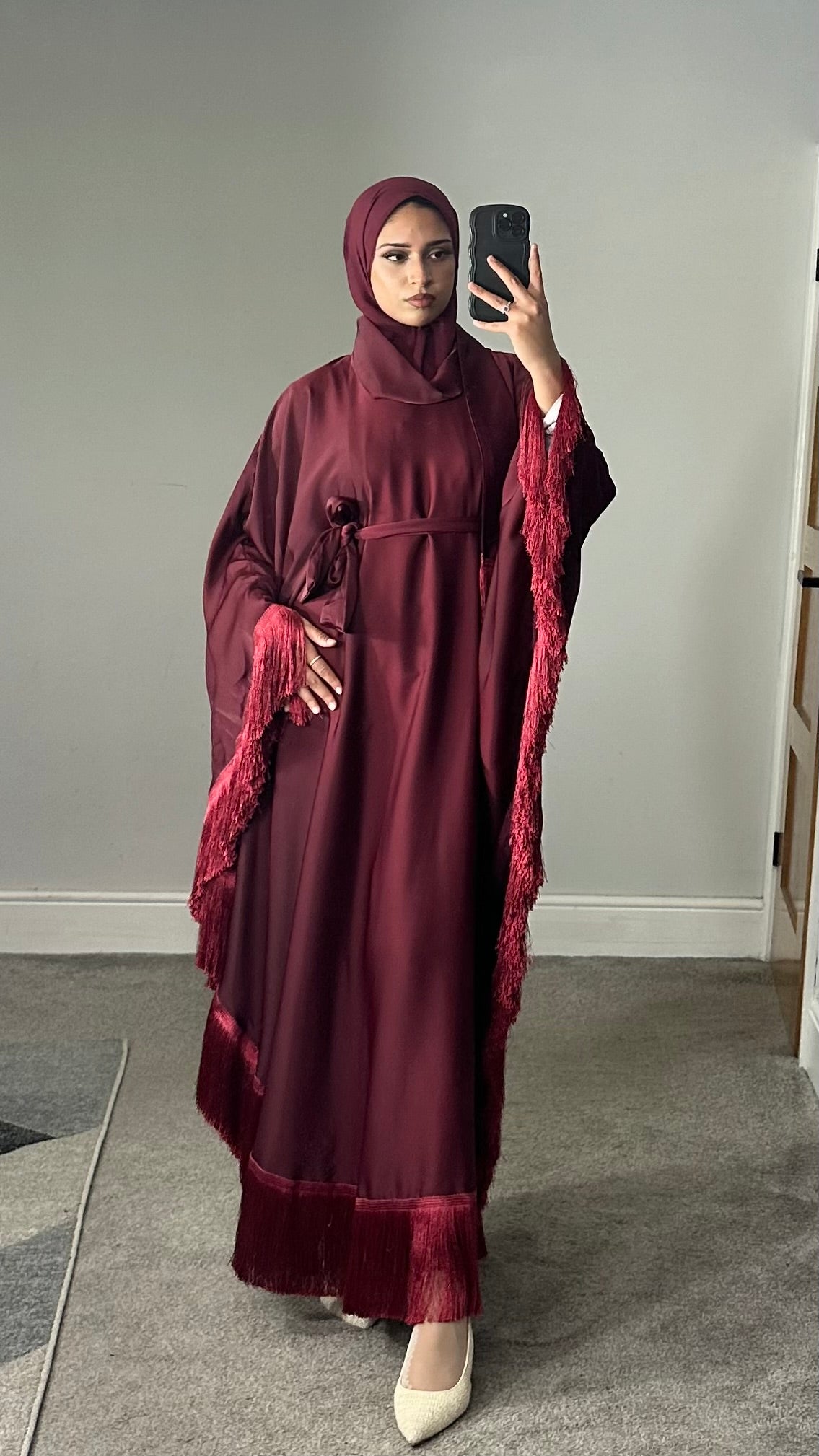 Arwa Tassel Abaya/Dress