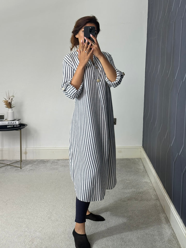 Zareen Stripe Dress