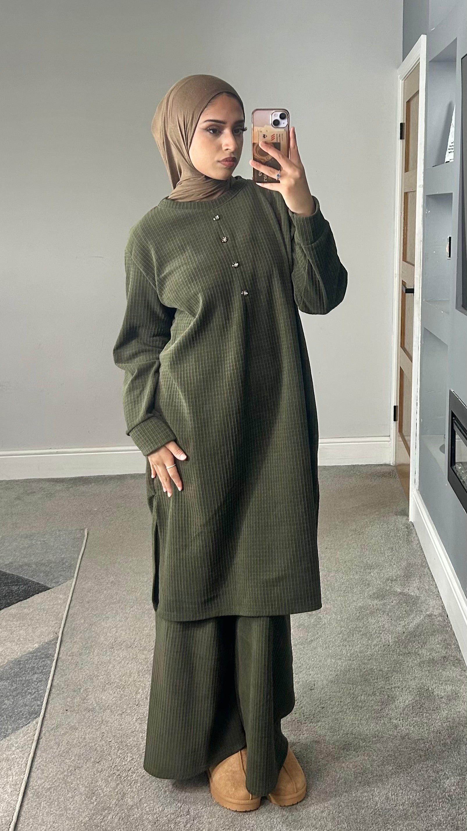 Zahra Textured 2 piece co ord