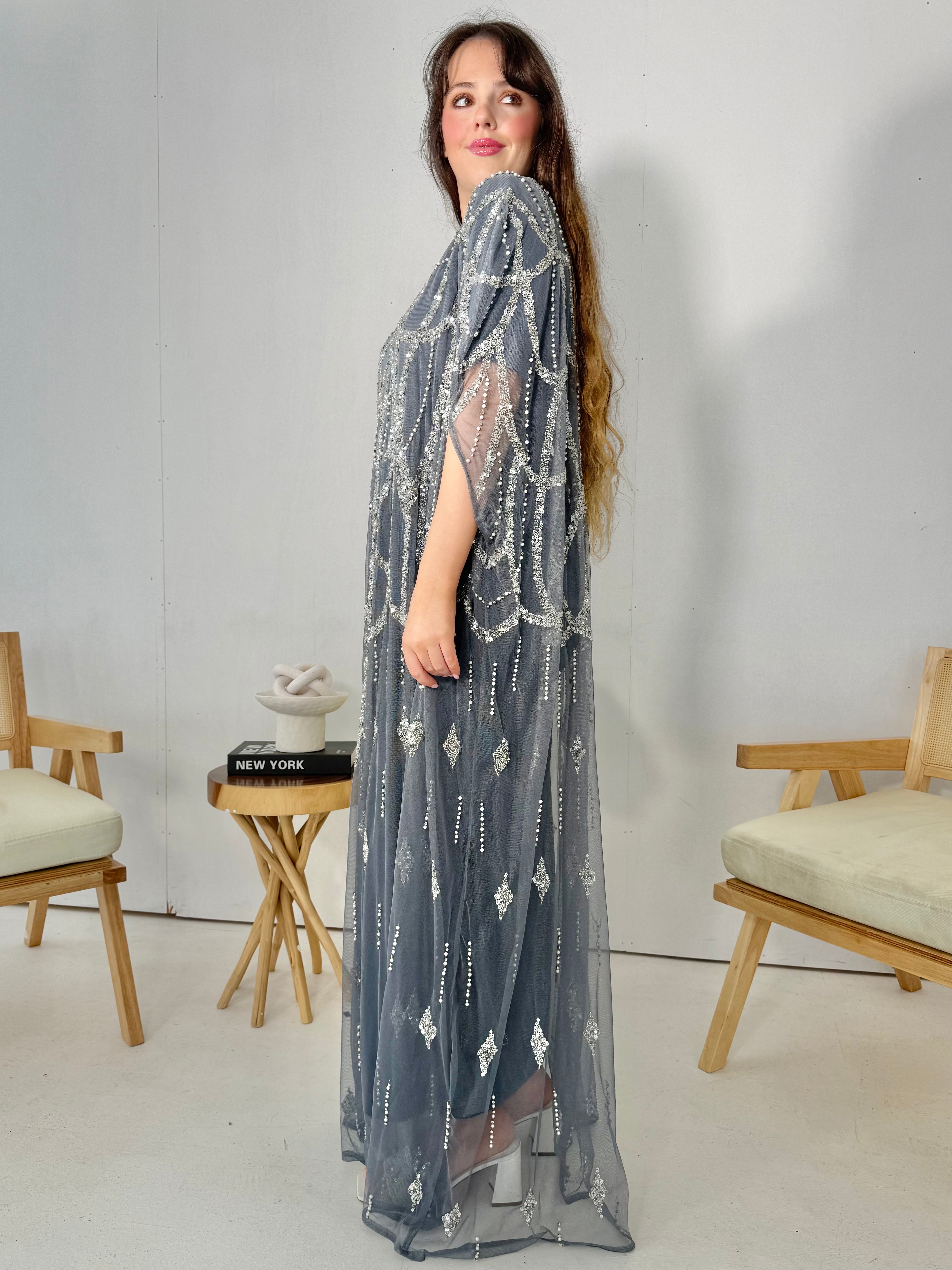 Jumana Embellished Abaya/Dress