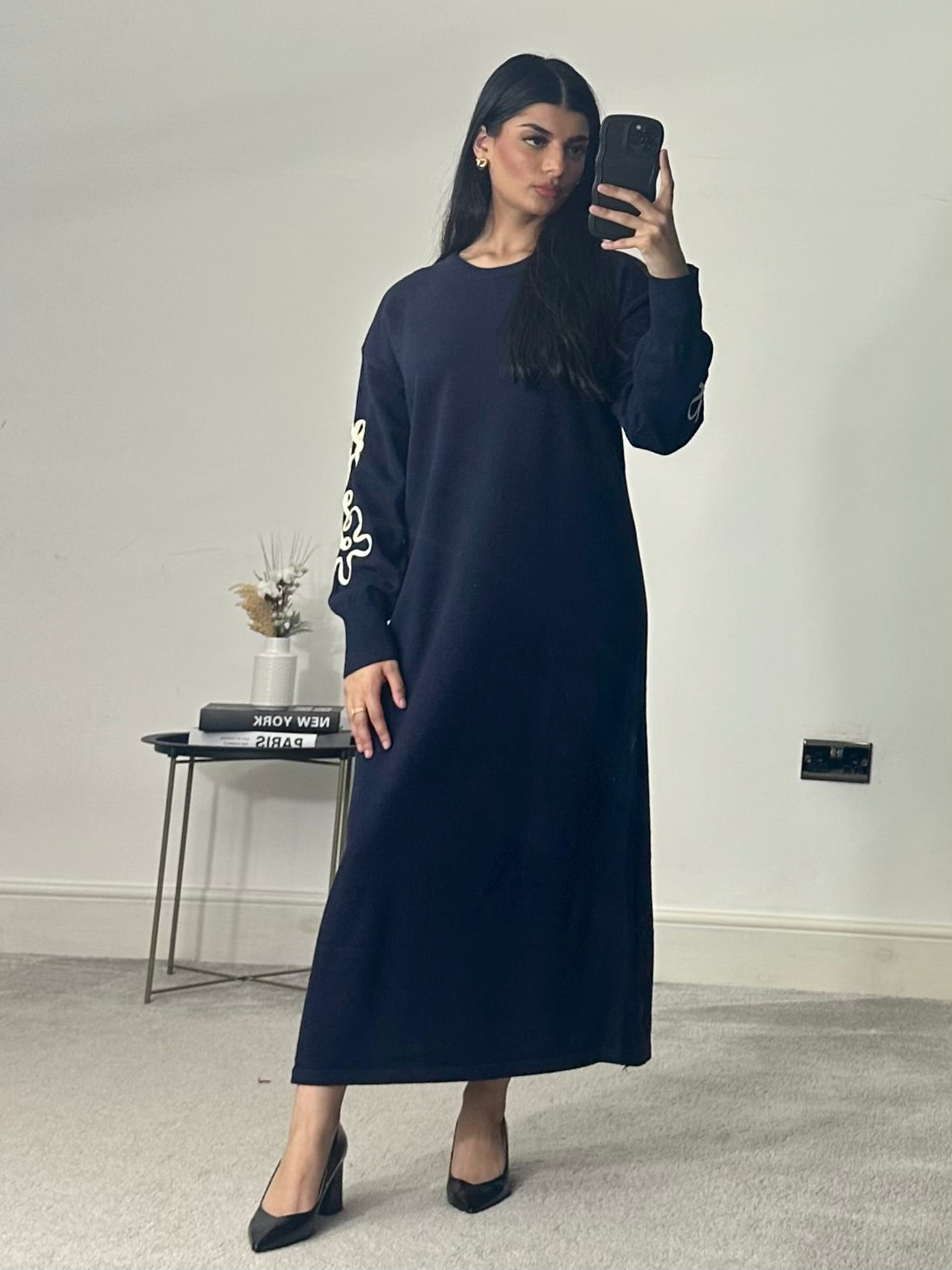 Zeba Long Jumper Dress