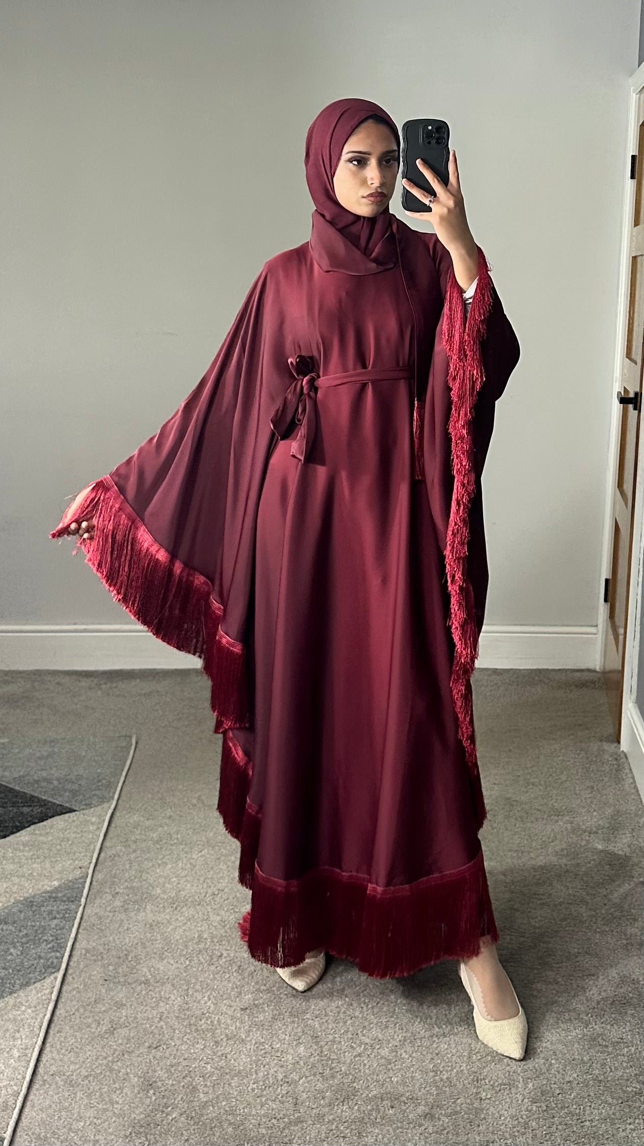 Arwa Tassel Abaya/Dress