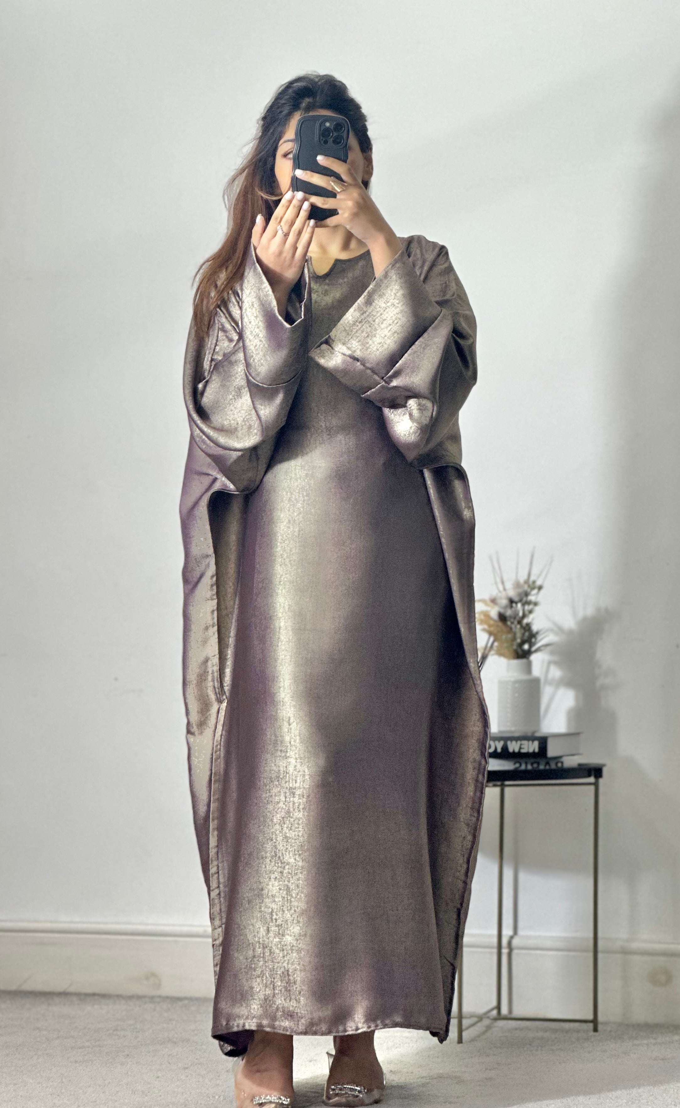 AURELIA METALLIC KAFTAN