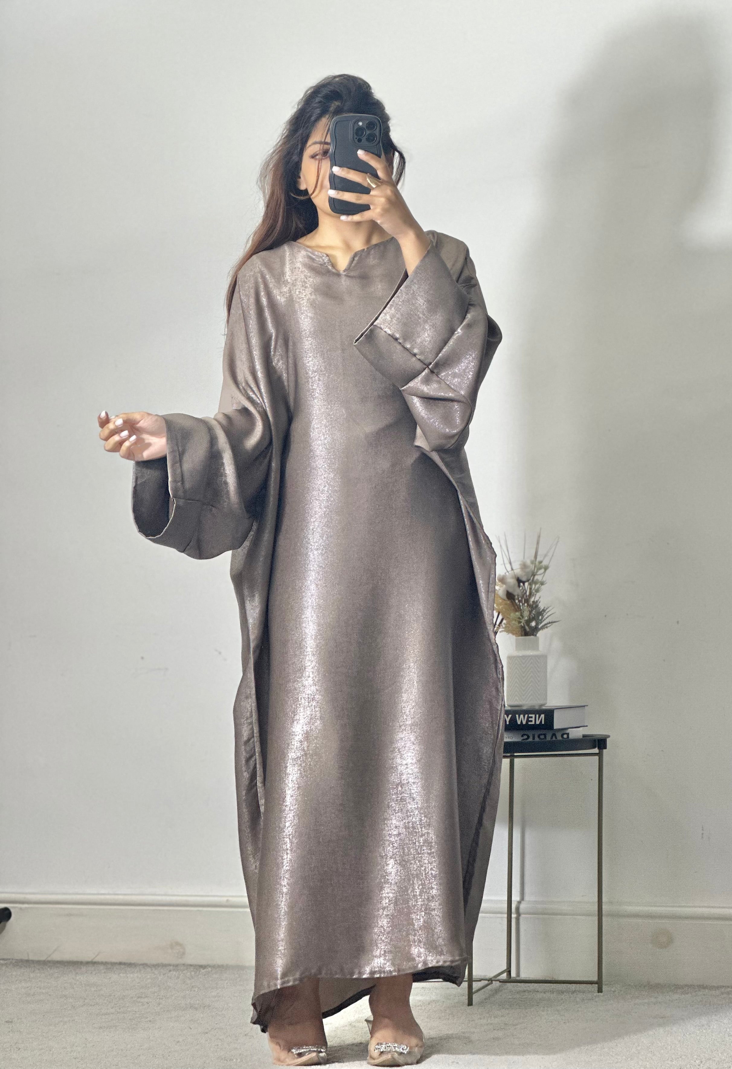 AURELIA METALLIC KAFTAN